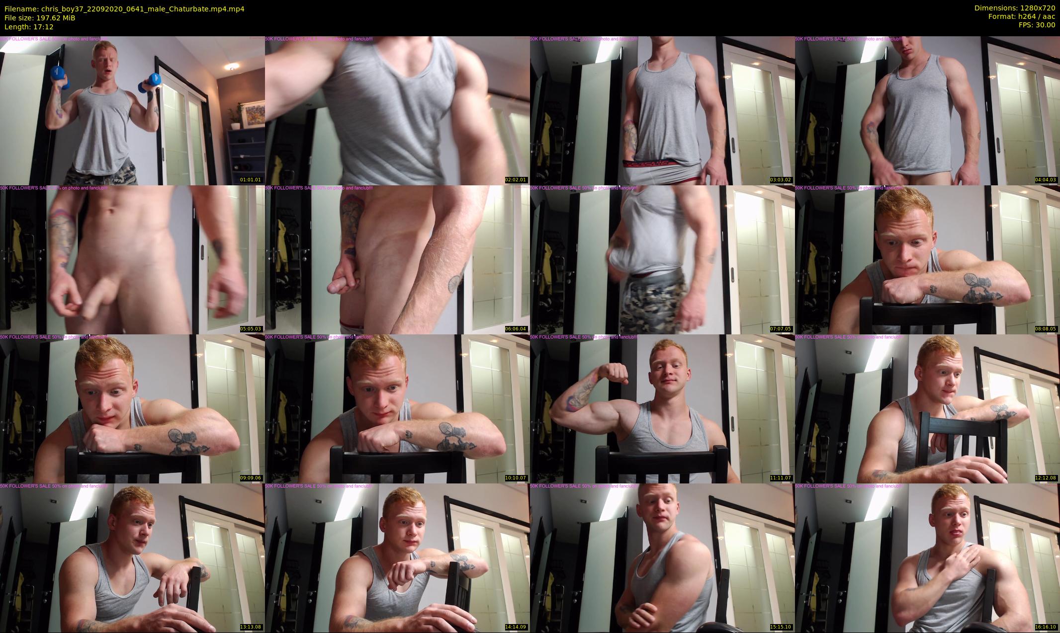 chris_boy37 — 18 minute Chaturbate male cam show recording, 720p, Sep 22, 2020