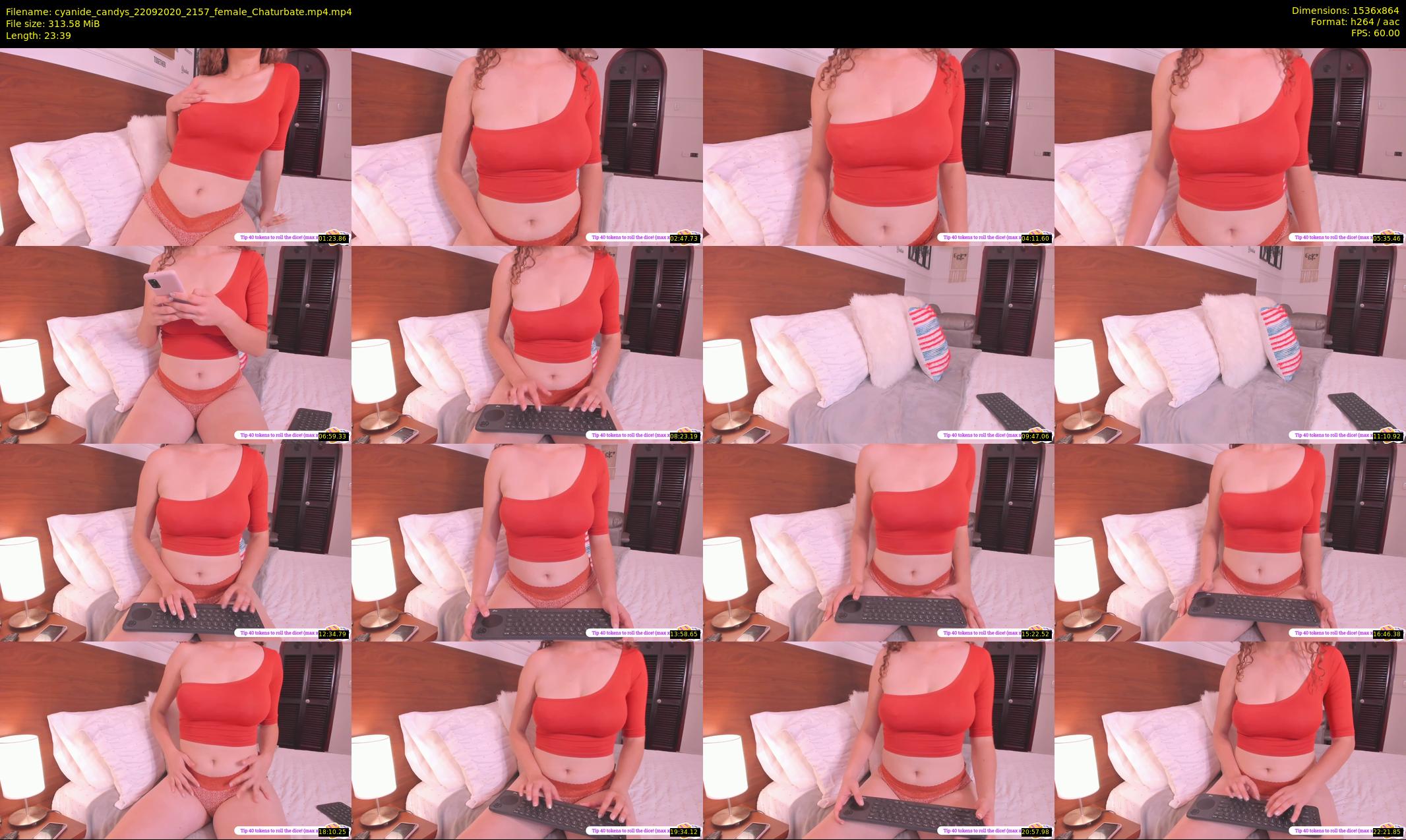cyanide_candys — 24 minute Chaturbate female cam show recording, 720p, Sep 22, 2020