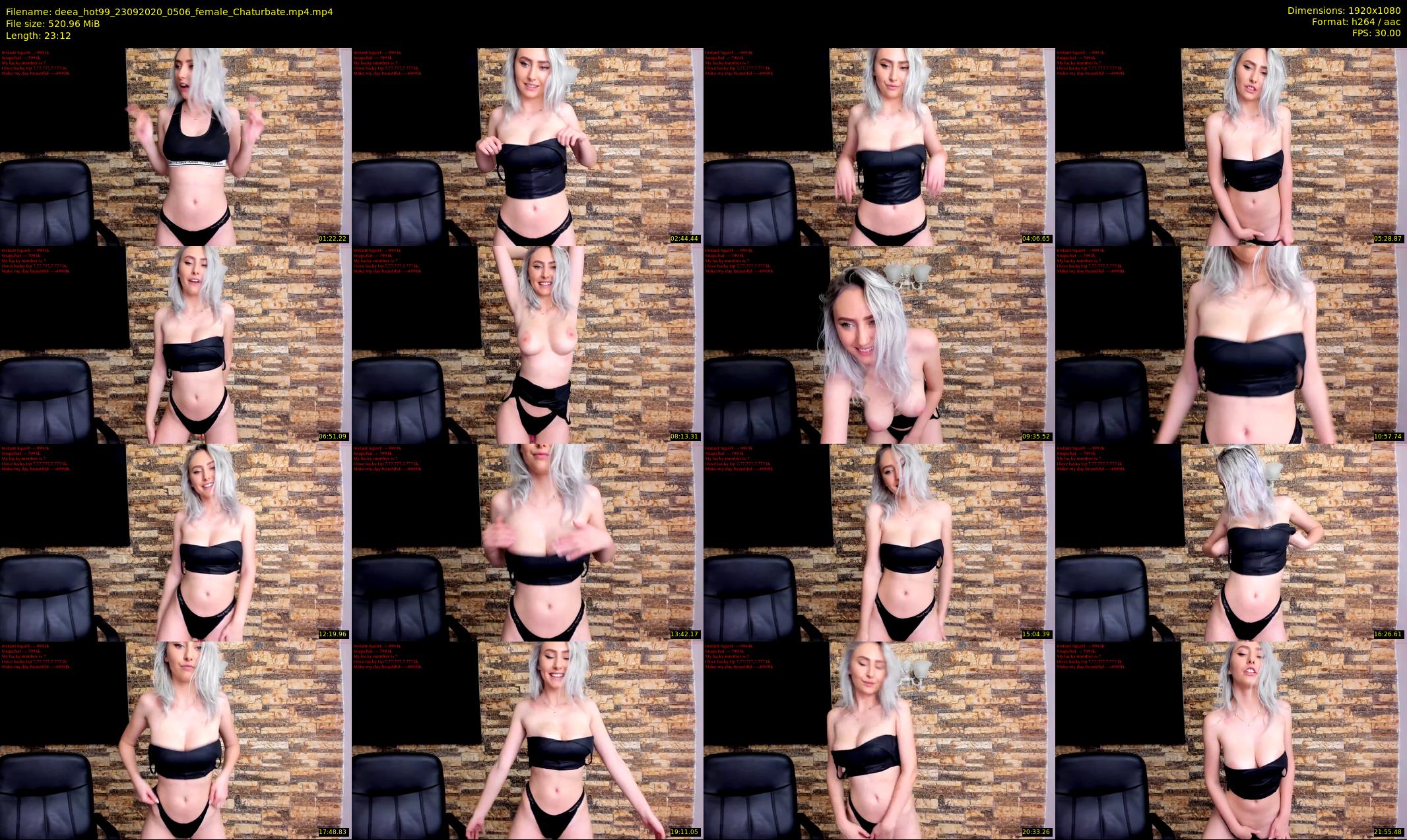 deea_hot99 — 24 minute Chaturbate female cam show recording, 1080p, Sep 23, 2020