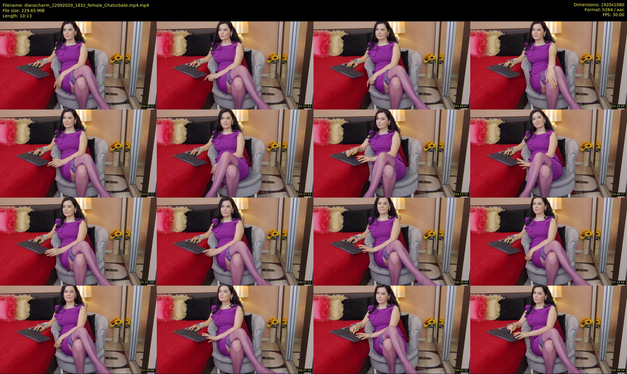 dianacharm — 11 minute Chaturbate female cam show recording, 1080p, Sep 22, 2020