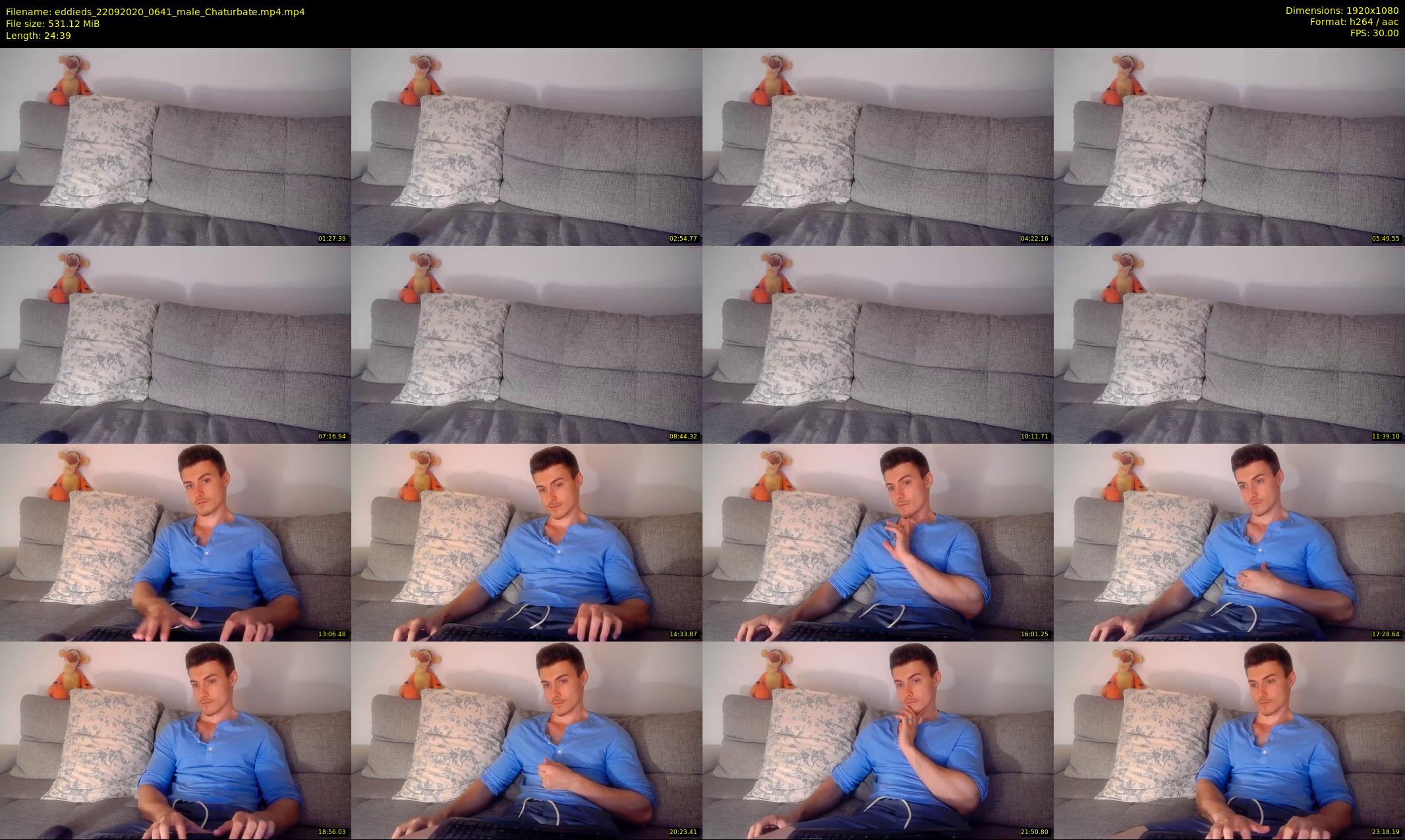 eddieds — 25 minute Chaturbate male cam show recording, 1080p, Sep 22, 2020