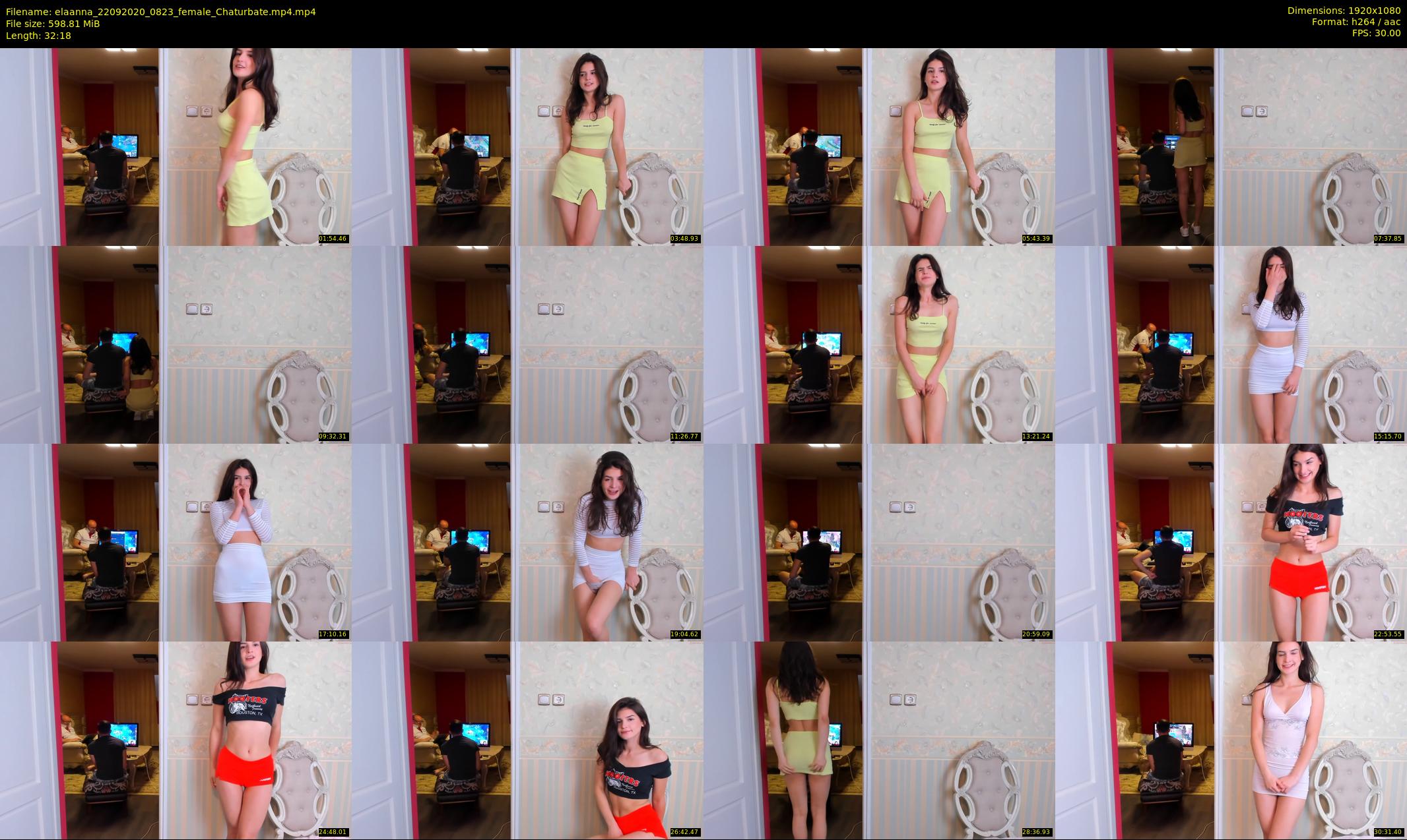 elaanna — 33 minute Chaturbate female cam show recording, 1080p, Sep 22, 2020