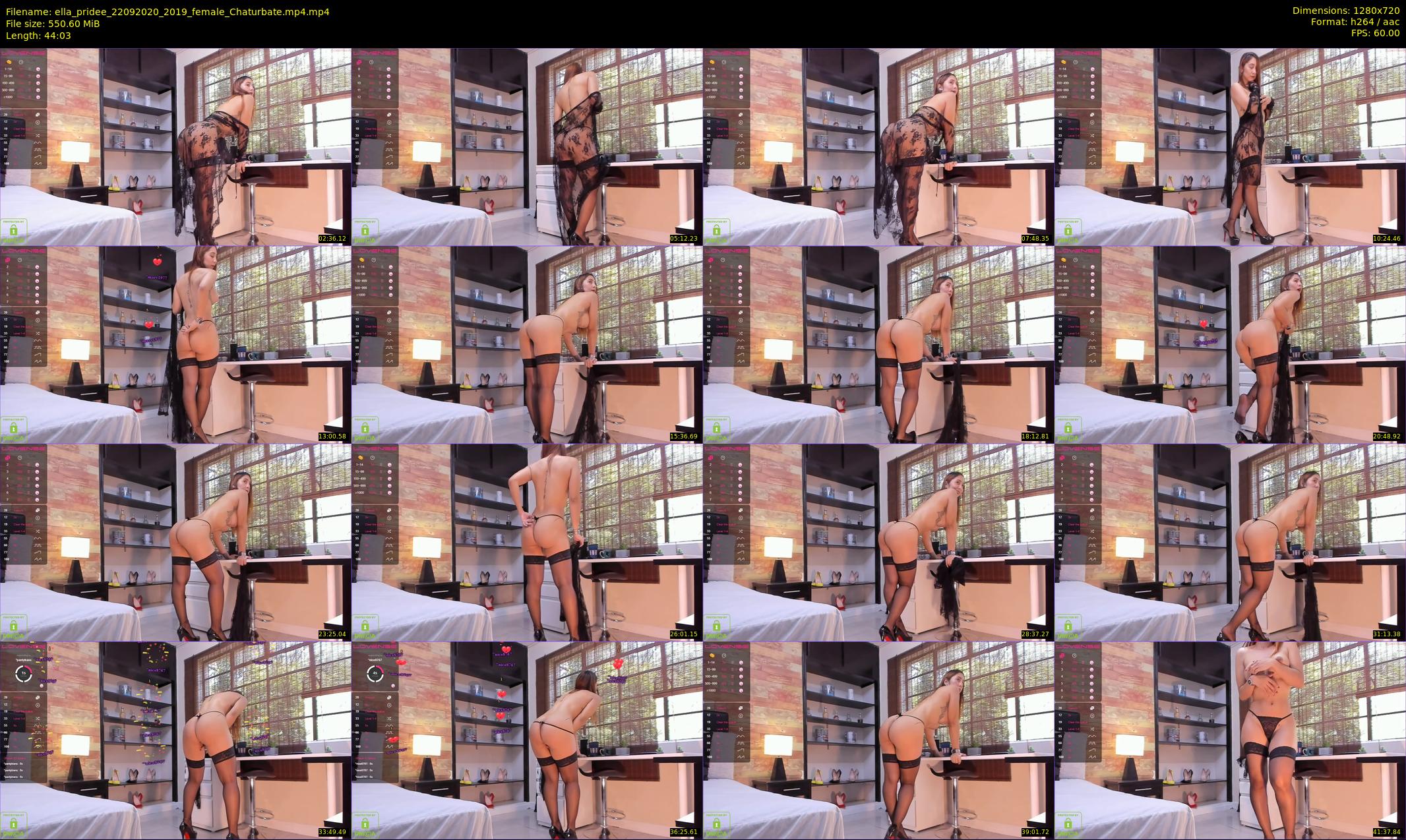 ella_pridee — 45 minute Chaturbate female cam show recording, 720p, Sep 22, 2020