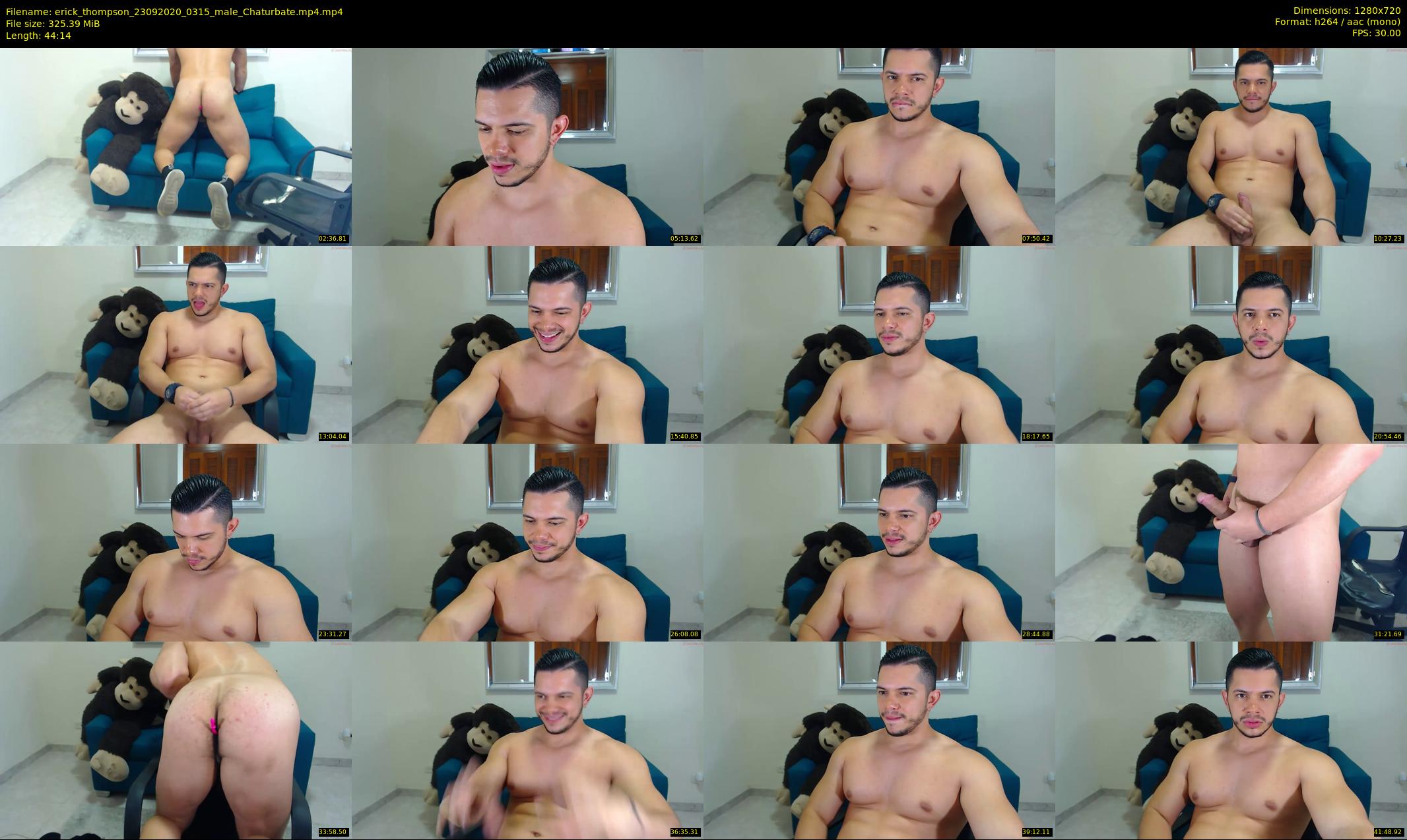 erick_thompson — 45 minute Chaturbate male cam show recording, 720p, Sep 23, 2020