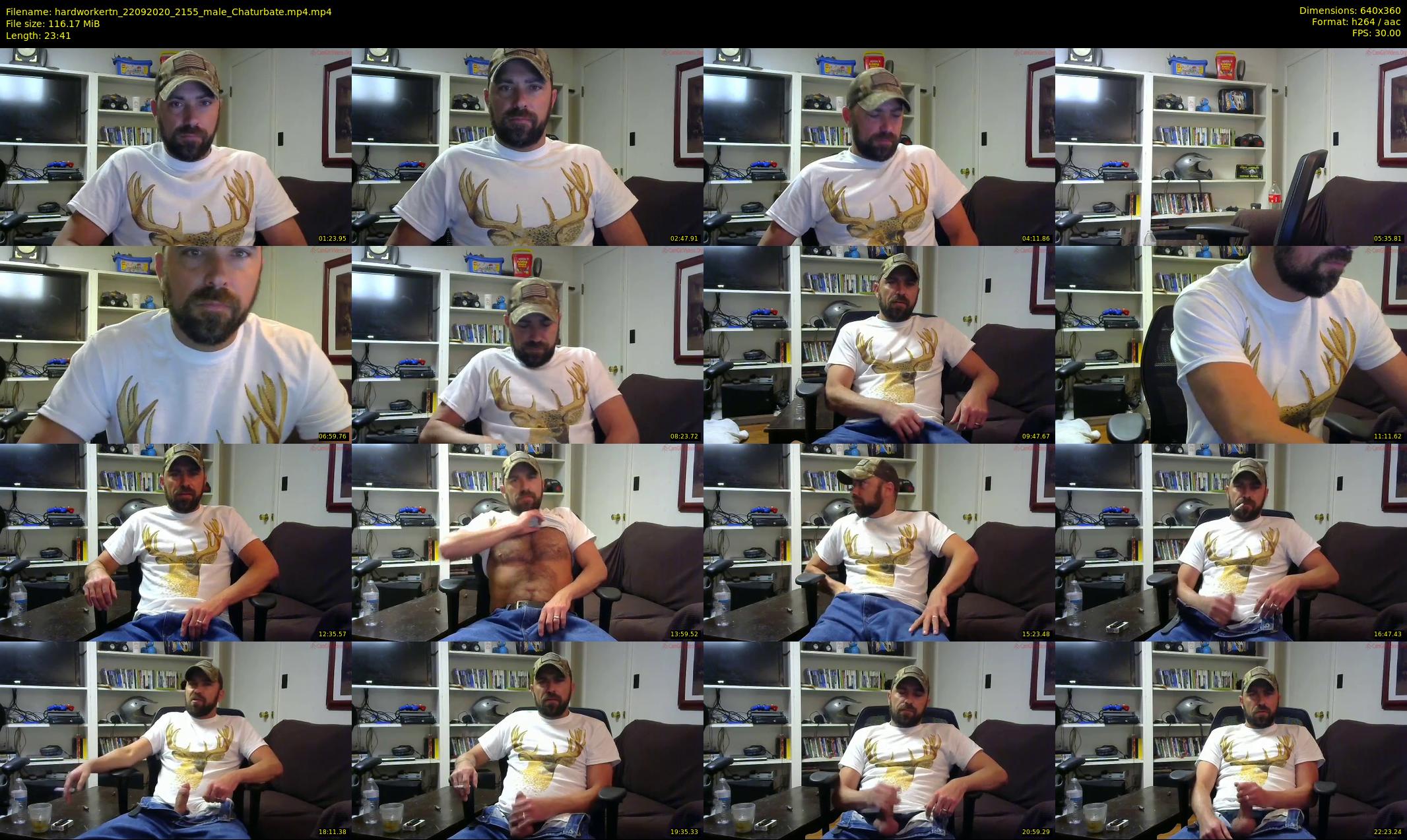 hardworkertn — 24 minute Chaturbate male cam show recording, 360p, Sep 22, 2020