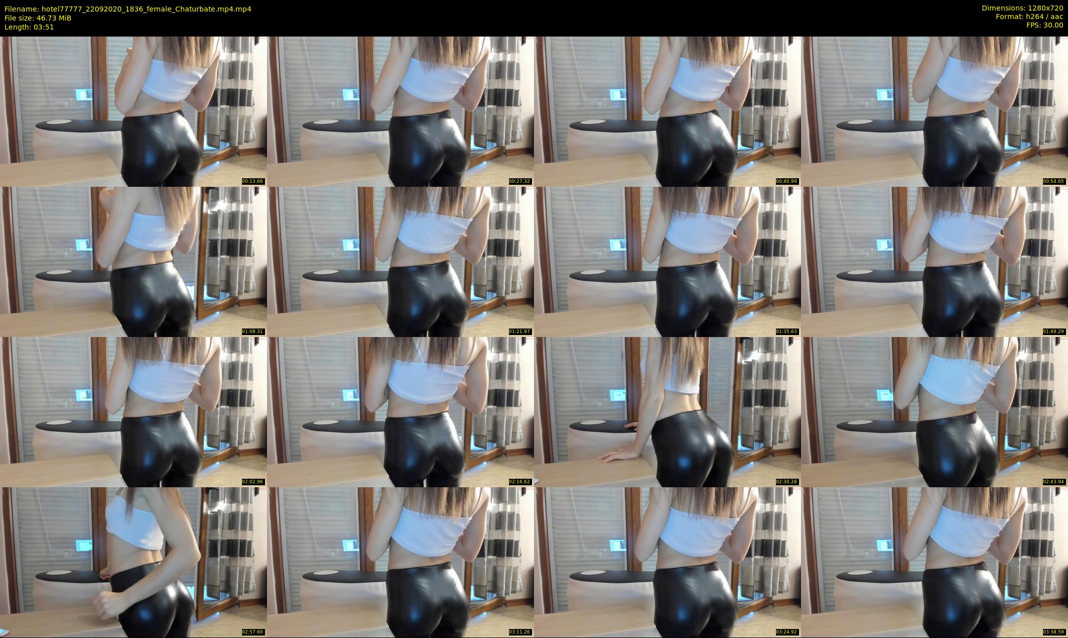hotel77777 — 4 minute Chaturbate female cam show recording, 720p, Sep 22, 2020