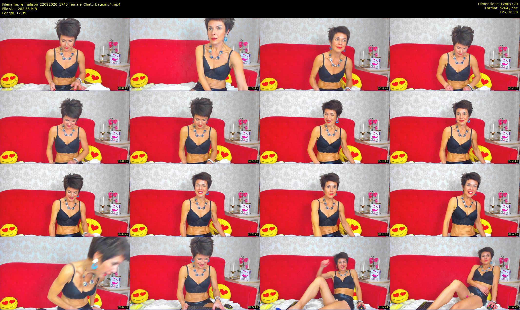 jennalison — 13 minute Chaturbate female cam show recording, 720p, Sep 22, 2020