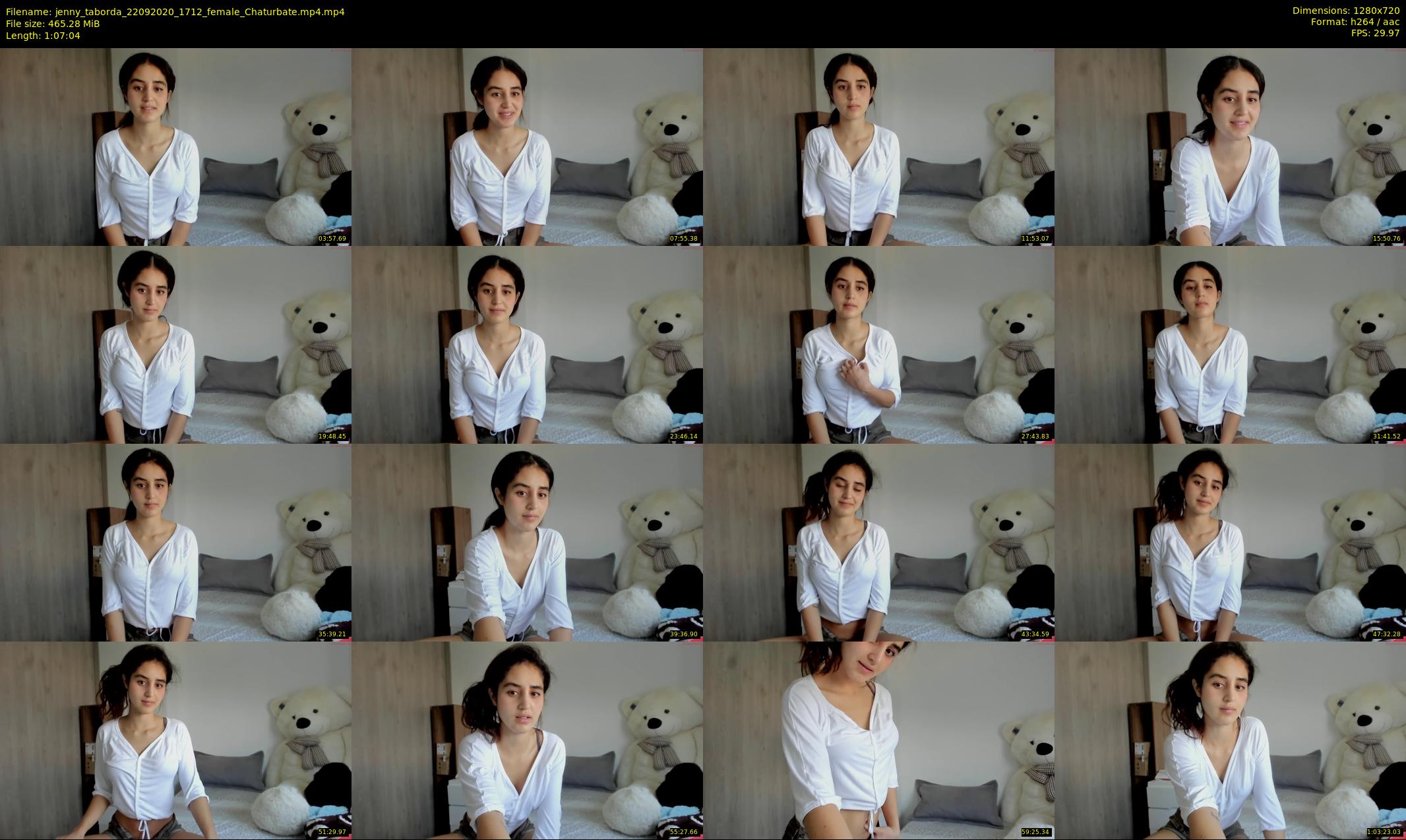 jenny_taborda — 68 minute Chaturbate female cam show recording, 720p, Sep 22, 2020