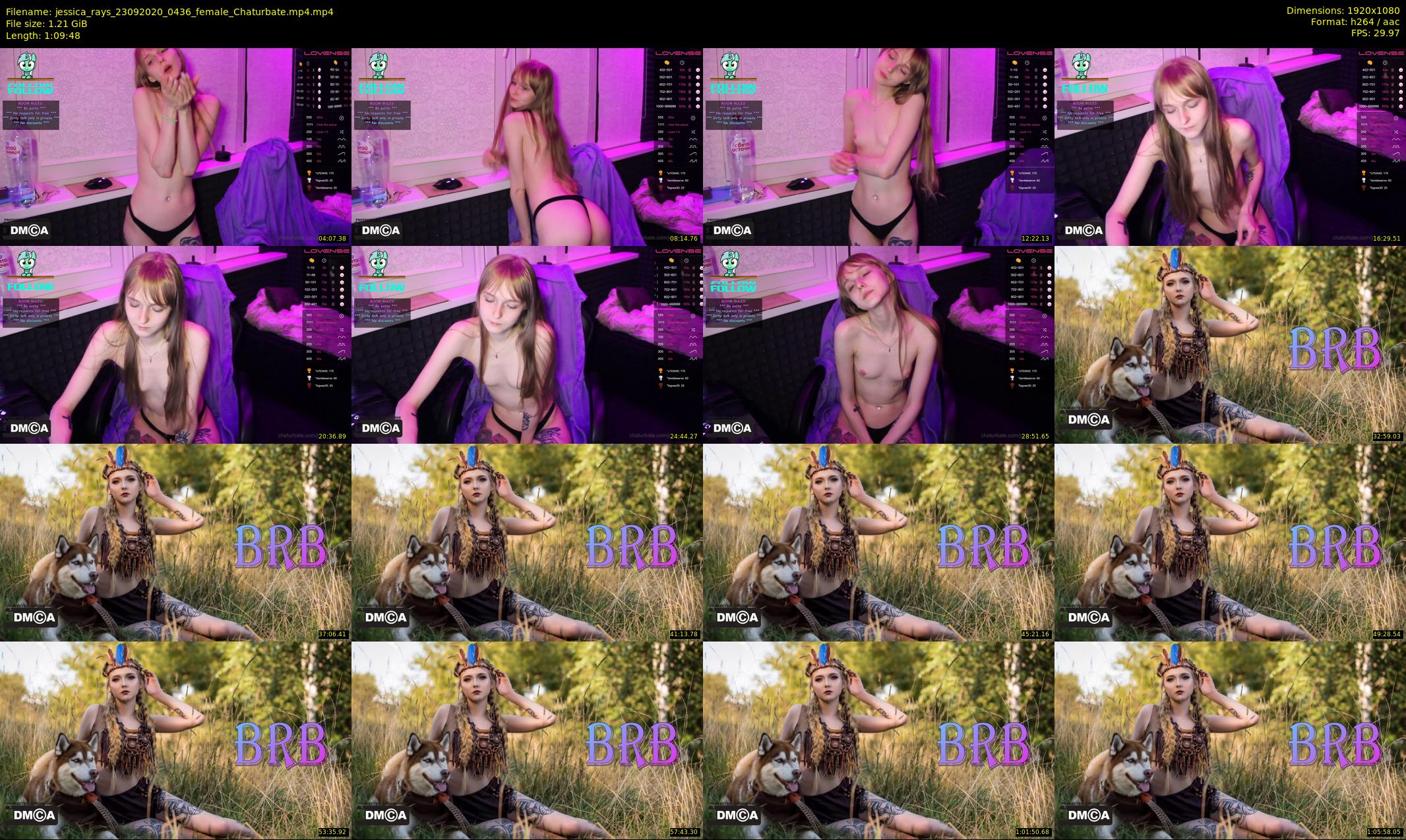 jessica_rays — 70 minute Chaturbate couple cam show recording, 1080p, Sep 23, 2020