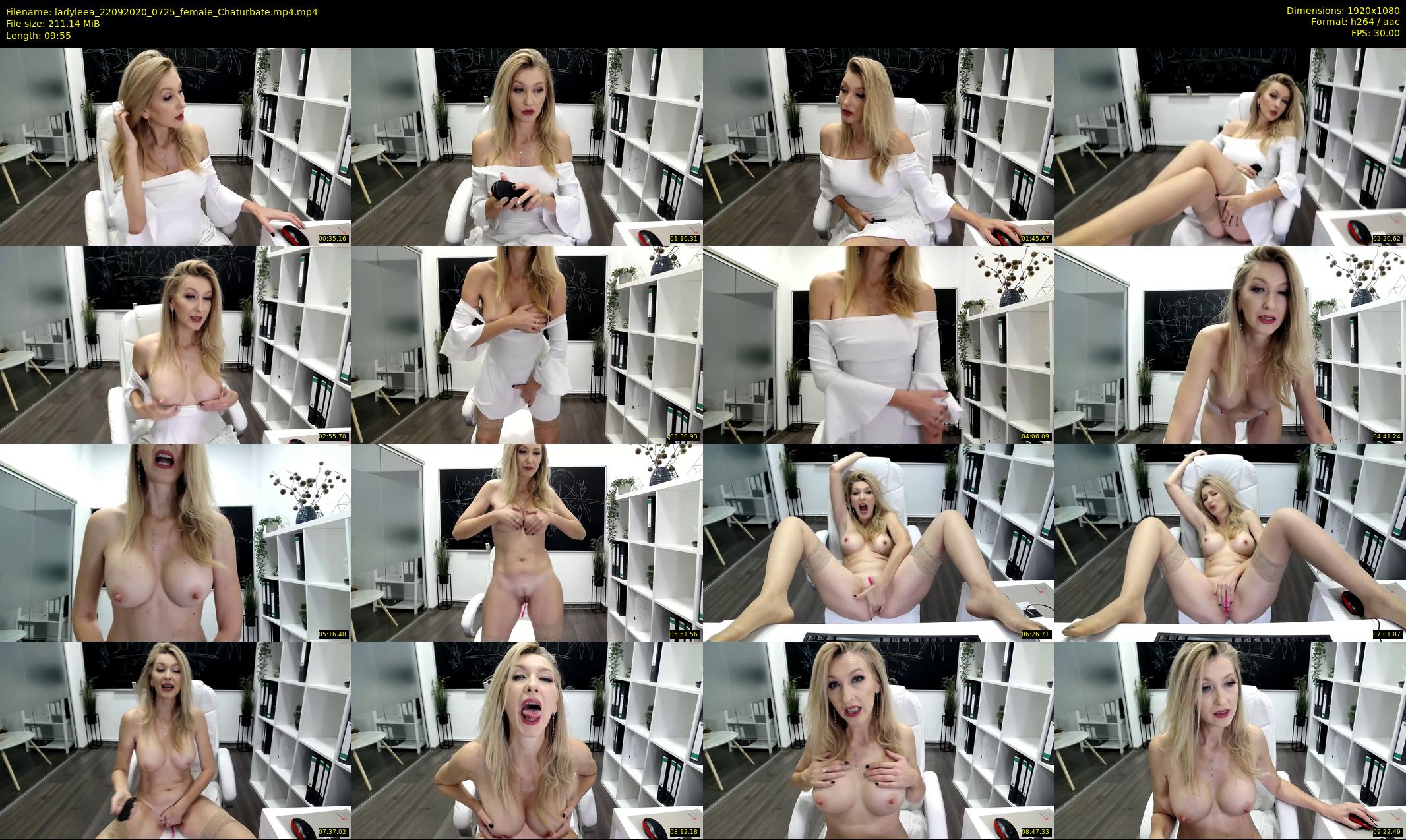 ladyleea — 10 minute Chaturbate female cam show recording, 1080p, Sep 22, 2020