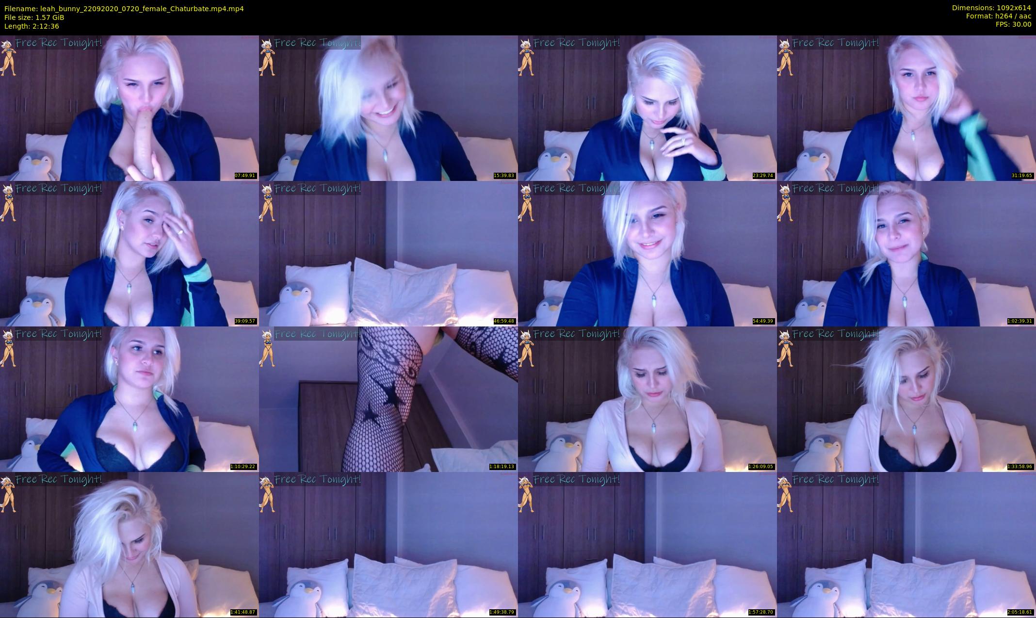 leah_bunny — 133 minute Chaturbate female cam show recording, 480p, Sep 22, 2020