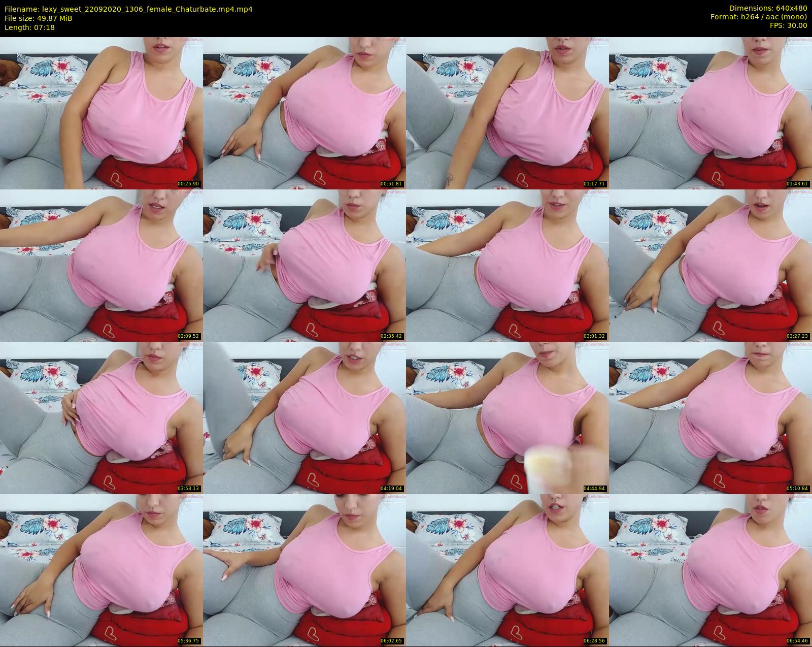 lexy_sweet — 8 minute Chaturbate female cam show recording, 480p, Sep 22, 2020