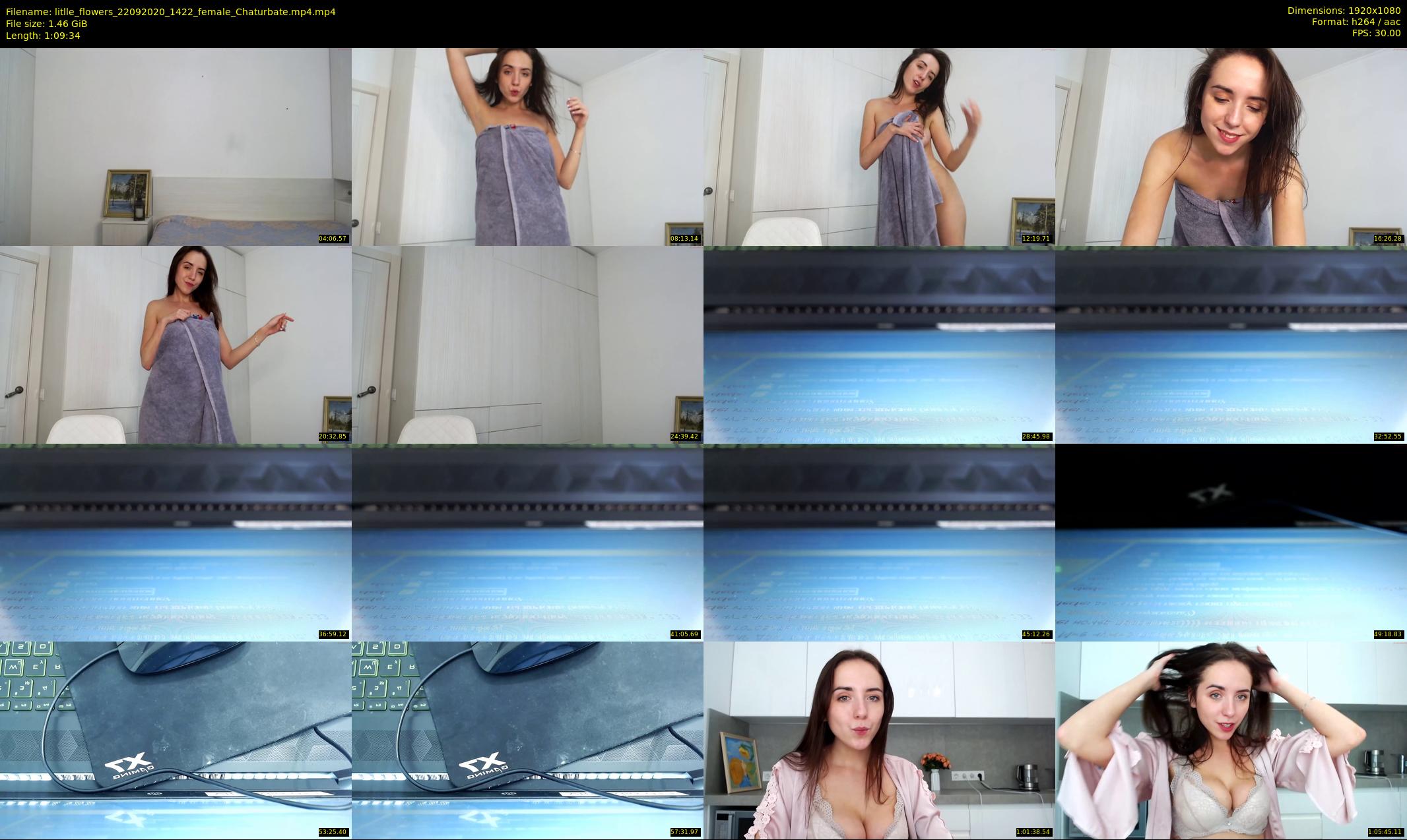 litlle_flowers — 70 minute Chaturbate female cam show recording, 1080p, Sep 22, 2020