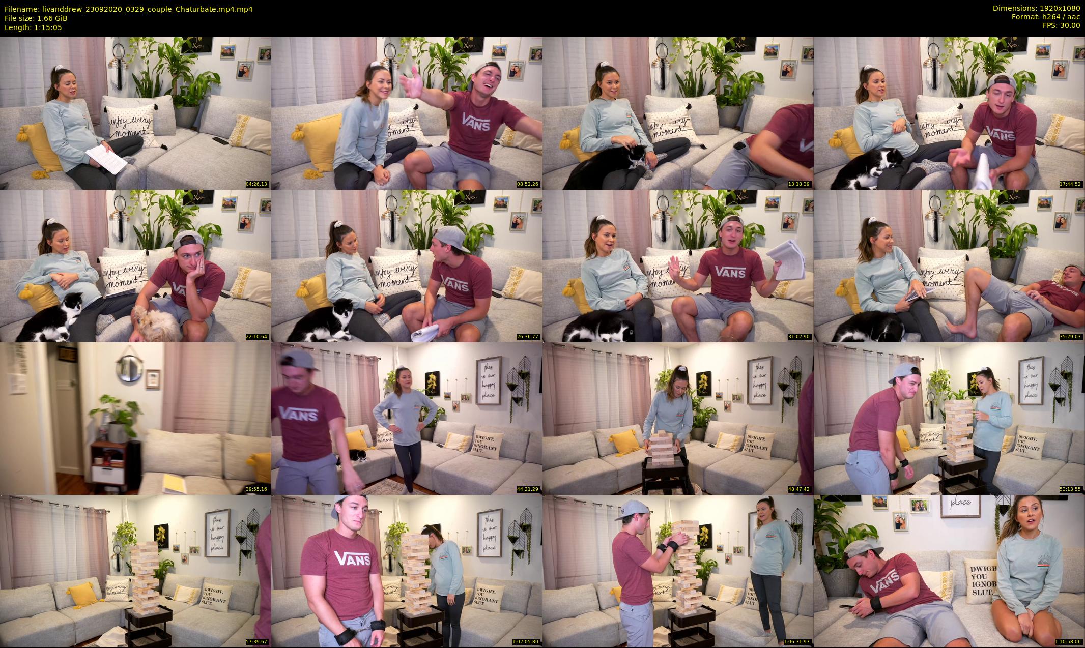 livanddrew — 76 minute Chaturbate couple cam show recording, 1080p, Sep 23, 2020