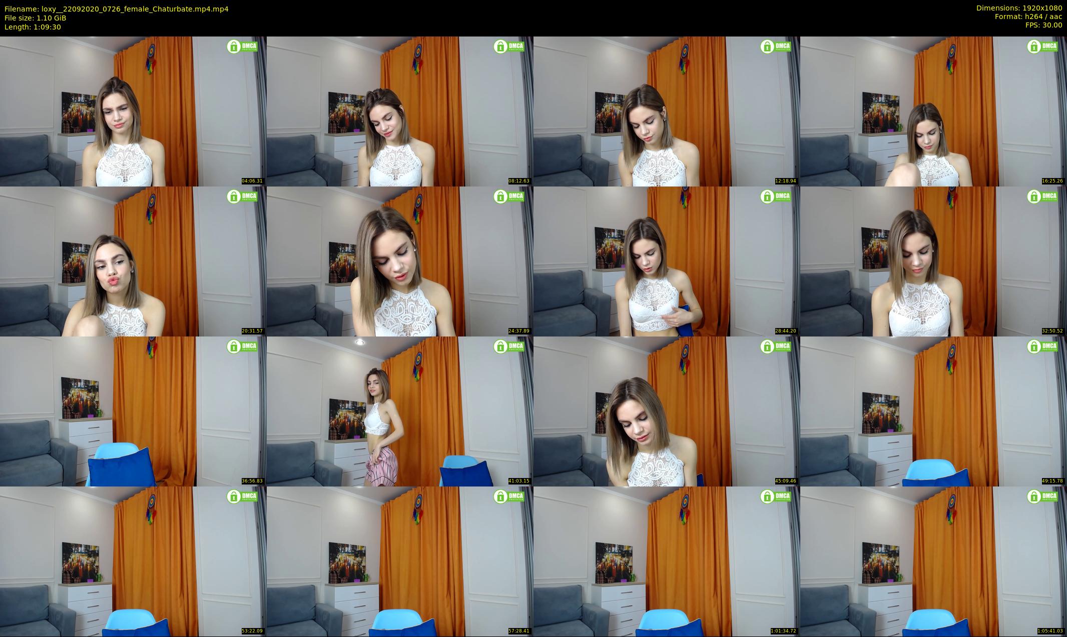 loxy_ — 70 minute Chaturbate female cam show recording, 1080p, Sep 22, 2020