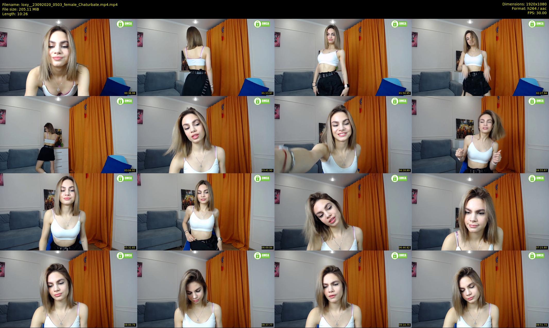 loxy_ — 11 minute Chaturbate female cam show recording, 1080p, Sep 23, 2020
