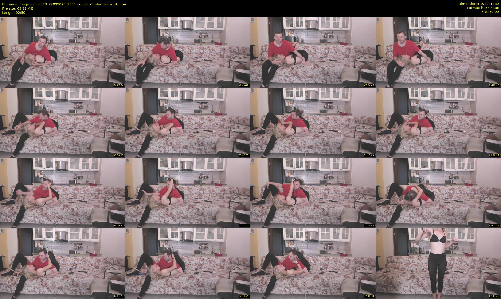 magic_couple13 — 3 minute Chaturbate couple cam show recording, 1080p, Sep 22, 2020