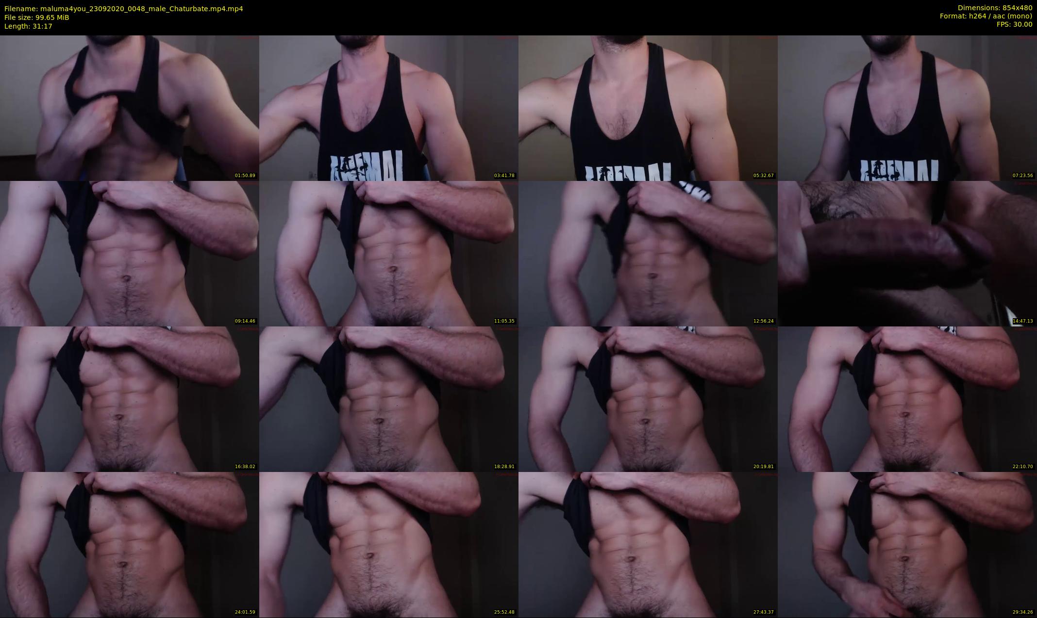 maluma4you — 32 minute Chaturbate male cam show recording, 480p, Sep 23, 2020