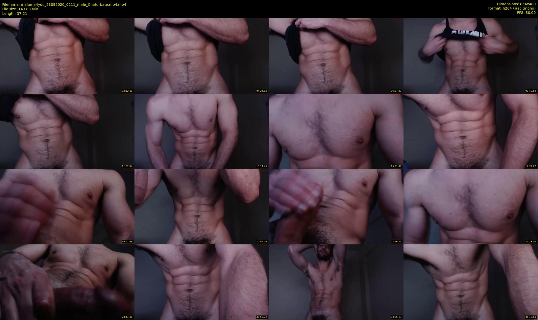 maluma4you — 38 minute Chaturbate male cam show recording, 480p, Sep 23, 2020