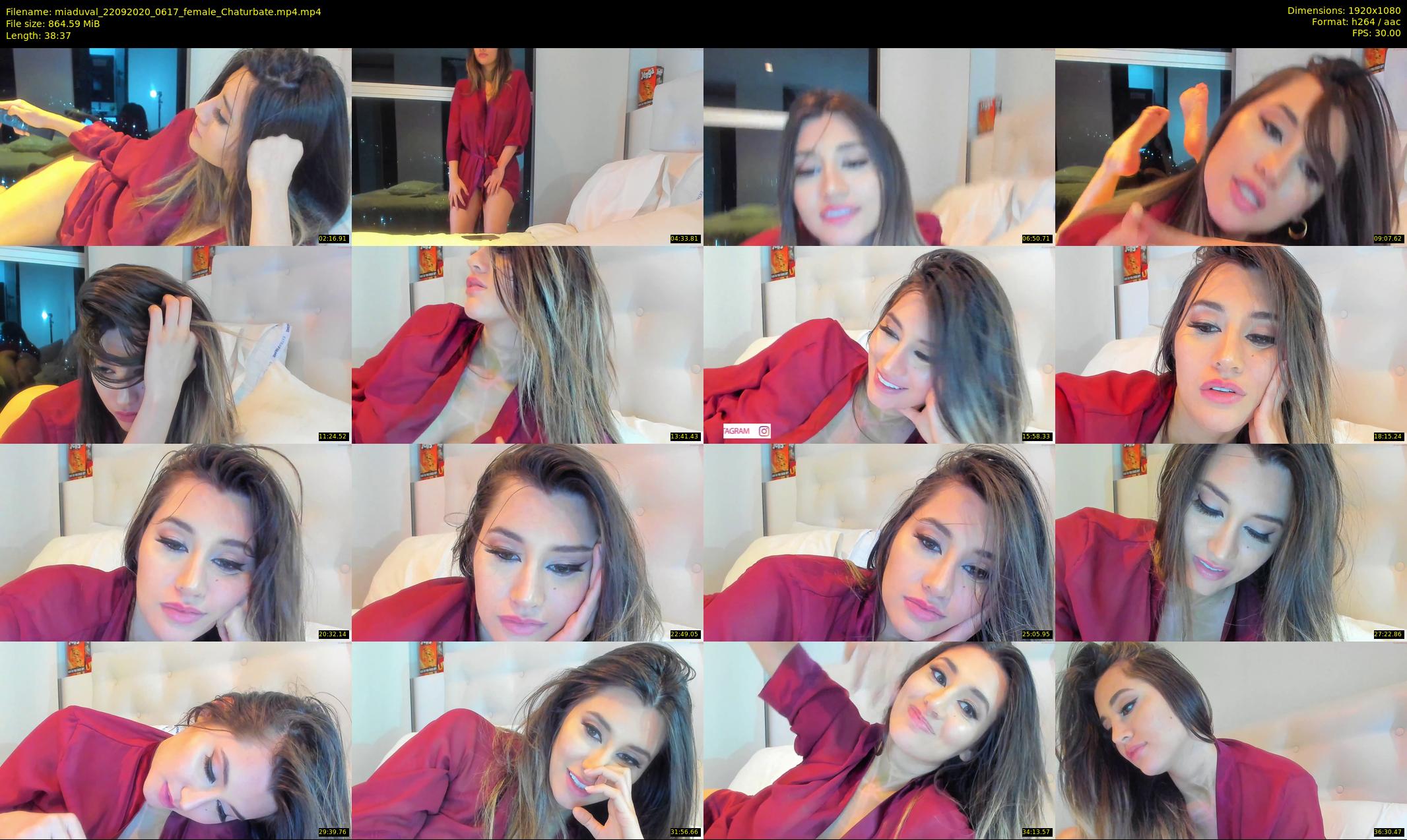 miaduval — 39 minute Chaturbate female cam show recording, 1080p, Sep 22, 2020