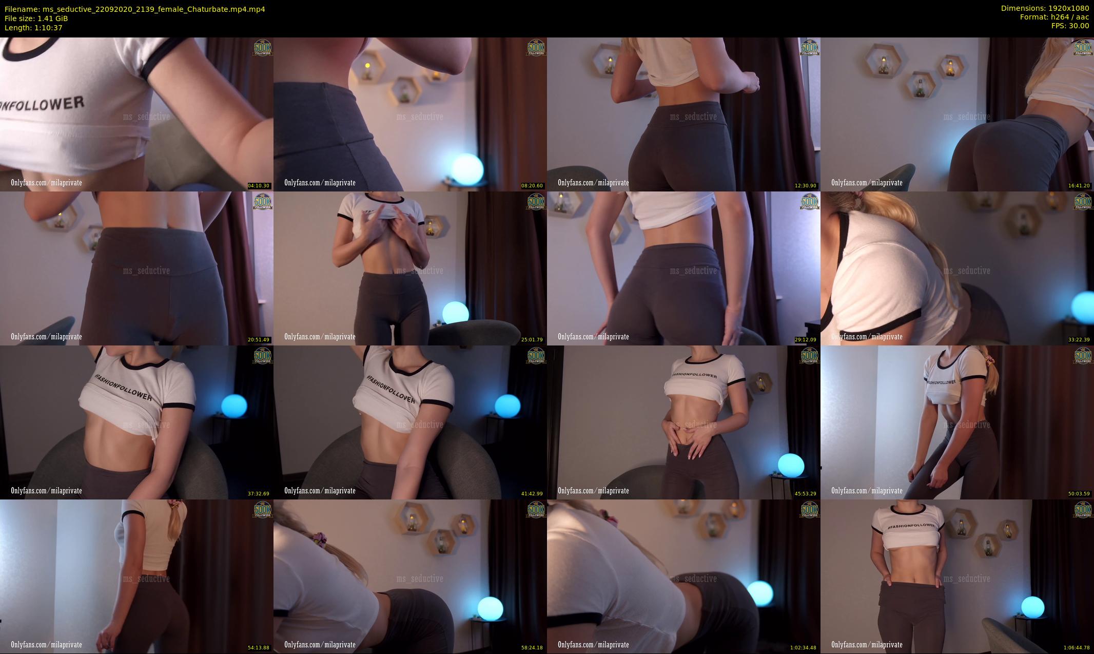 ms_seductive — 71 minute Chaturbate female cam show recording, 1080p, Sep 22, 2020