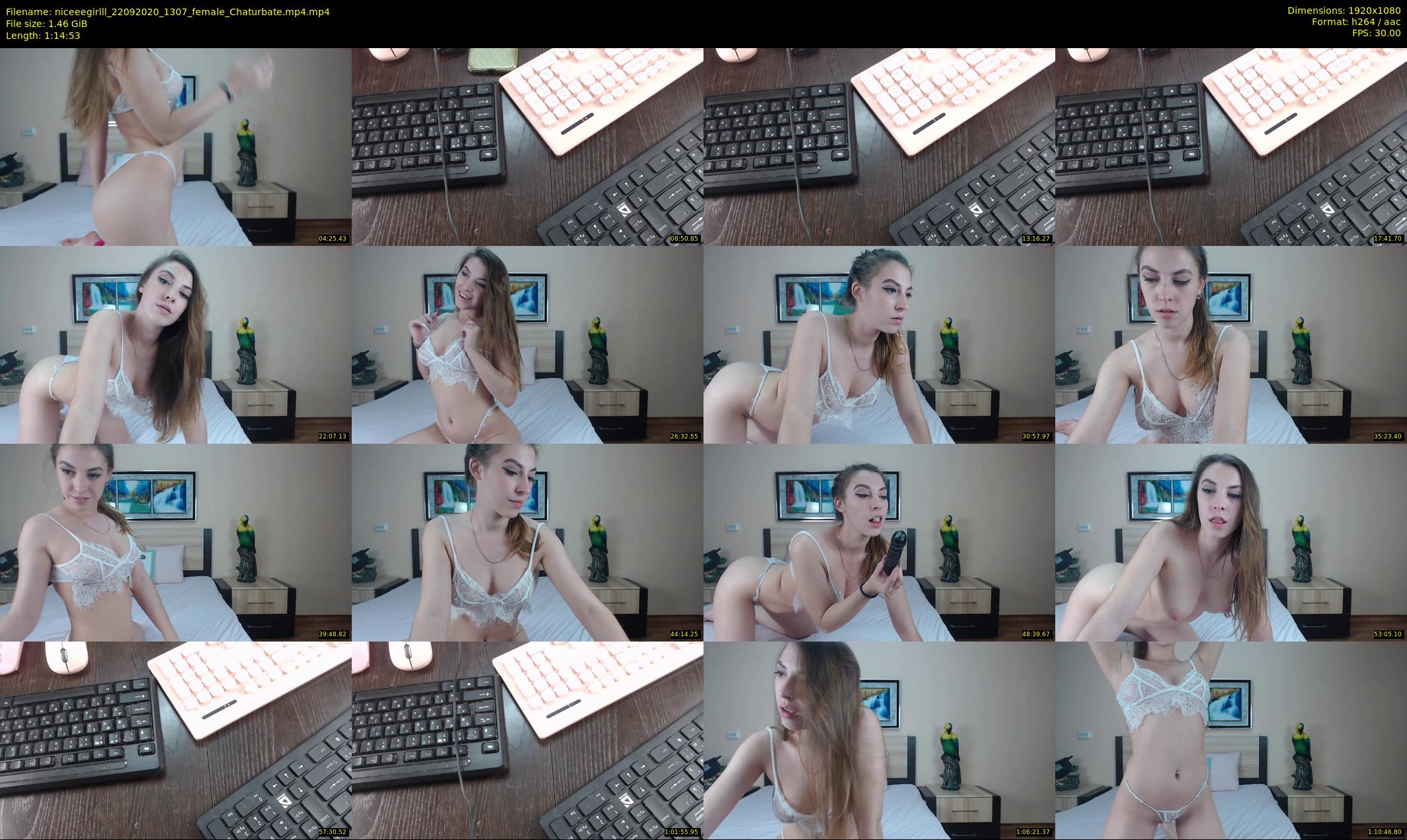 niceeegirlll — 75 minute Chaturbate couple cam show recording, 1080p, Sep 22, 2020