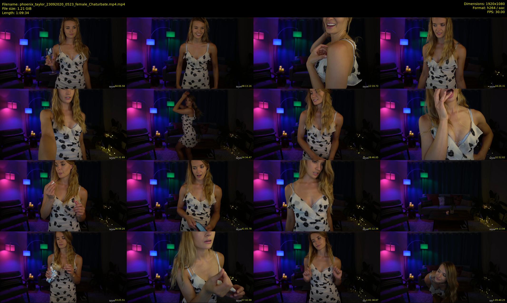 phoenix_taylor — 70 minute Chaturbate female cam show recording, 1080p, Sep 23, 2020