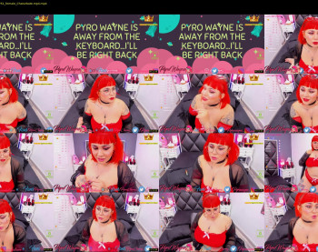 pyrowayne — 54 minute Chaturbate female cam show recording, 720p, Sep 23, 2020