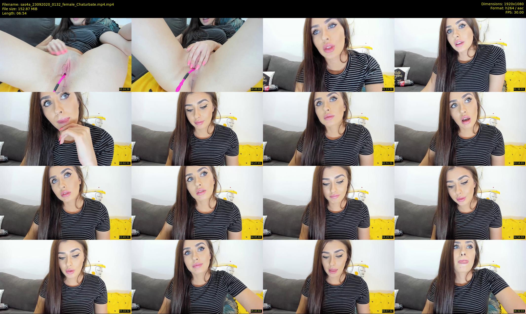 sas4a — 7 minute Chaturbate female cam show recording, 1080p, Sep 23, 2020