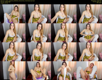 sophia_alejandra — 88 minute Chaturbate female cam show recording, 720p, Sep 22, 2020