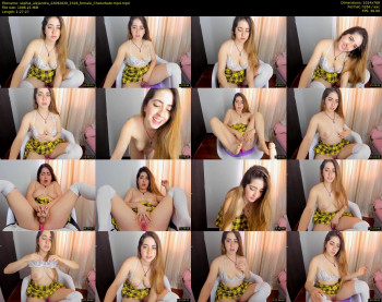 sophia_alejandra — 88 minute Chaturbate female cam show recording, 720p, Sep 22, 2020