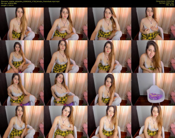 sophia_alejandra — 87 minute Chaturbate female cam show recording, 720p, Sep 22, 2020