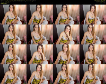 sophia_alejandra — 9 minute Chaturbate female cam show recording, 720p, Sep 22, 2020