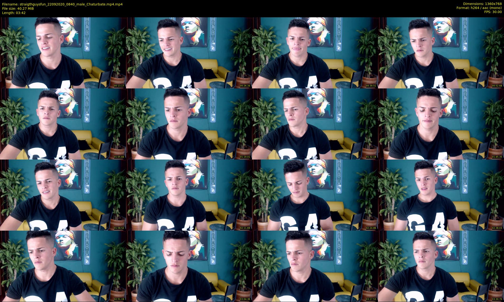 straigthguysfun — 4 minute Chaturbate male cam show recording, 720p, Sep 22, 2020