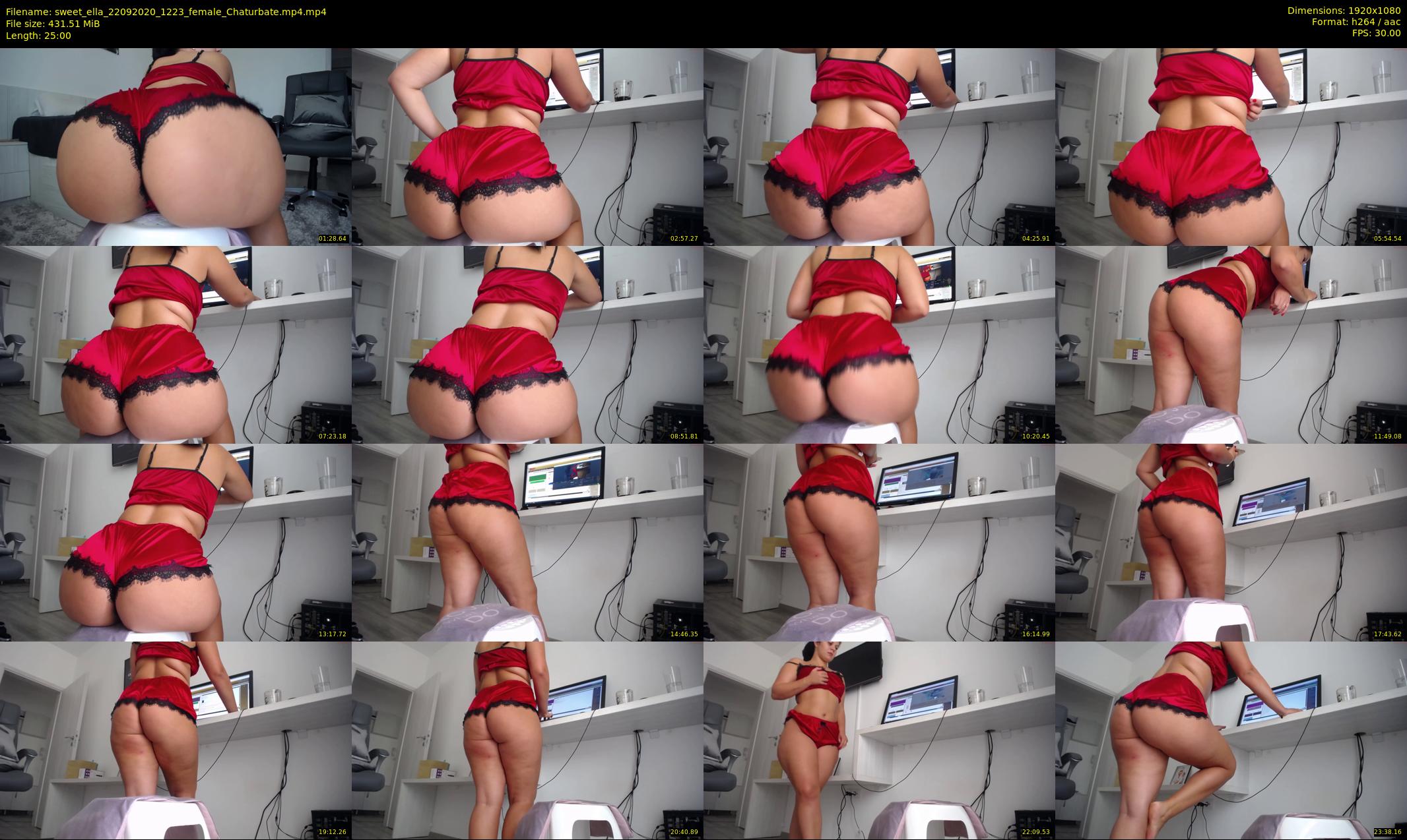 sweet_ella — 25 minute Chaturbate female cam show recording, 1080p, Sep 22, 2020