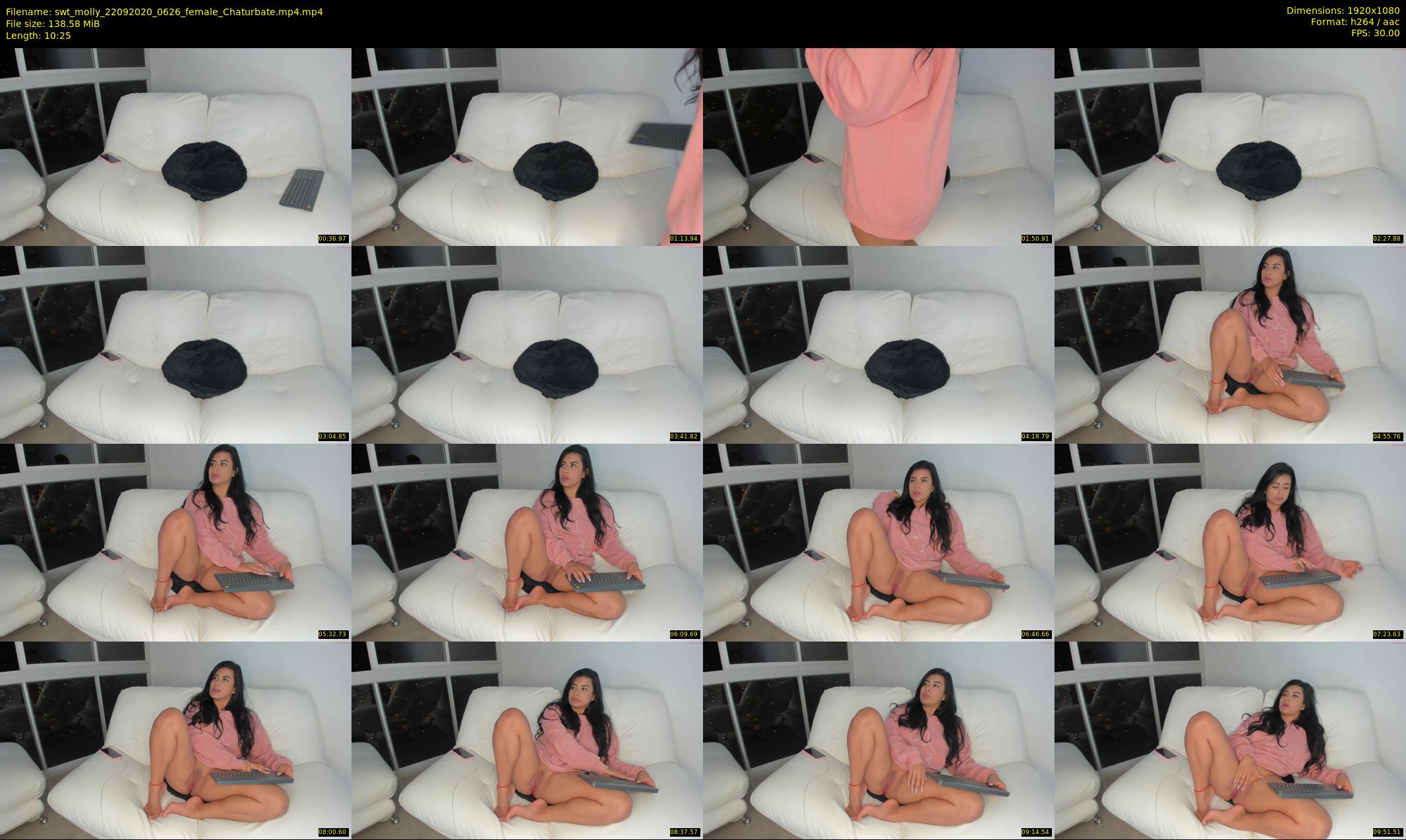 swt_molly — 11 minute Chaturbate female cam show recording, 1080p, Sep 22, 2020