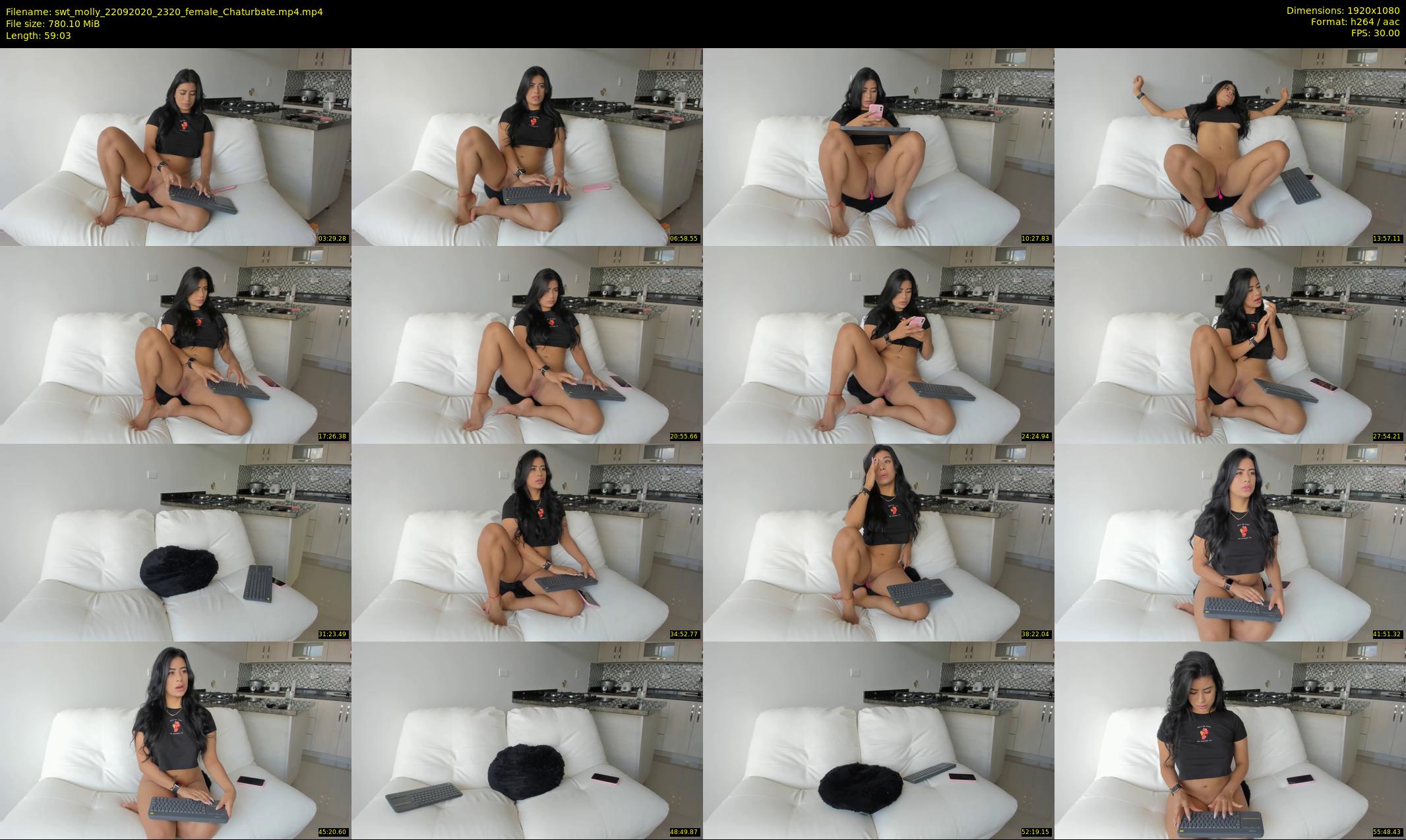 swt_molly — 60 minute Chaturbate female cam show recording, 1080p, Sep 22, 2020