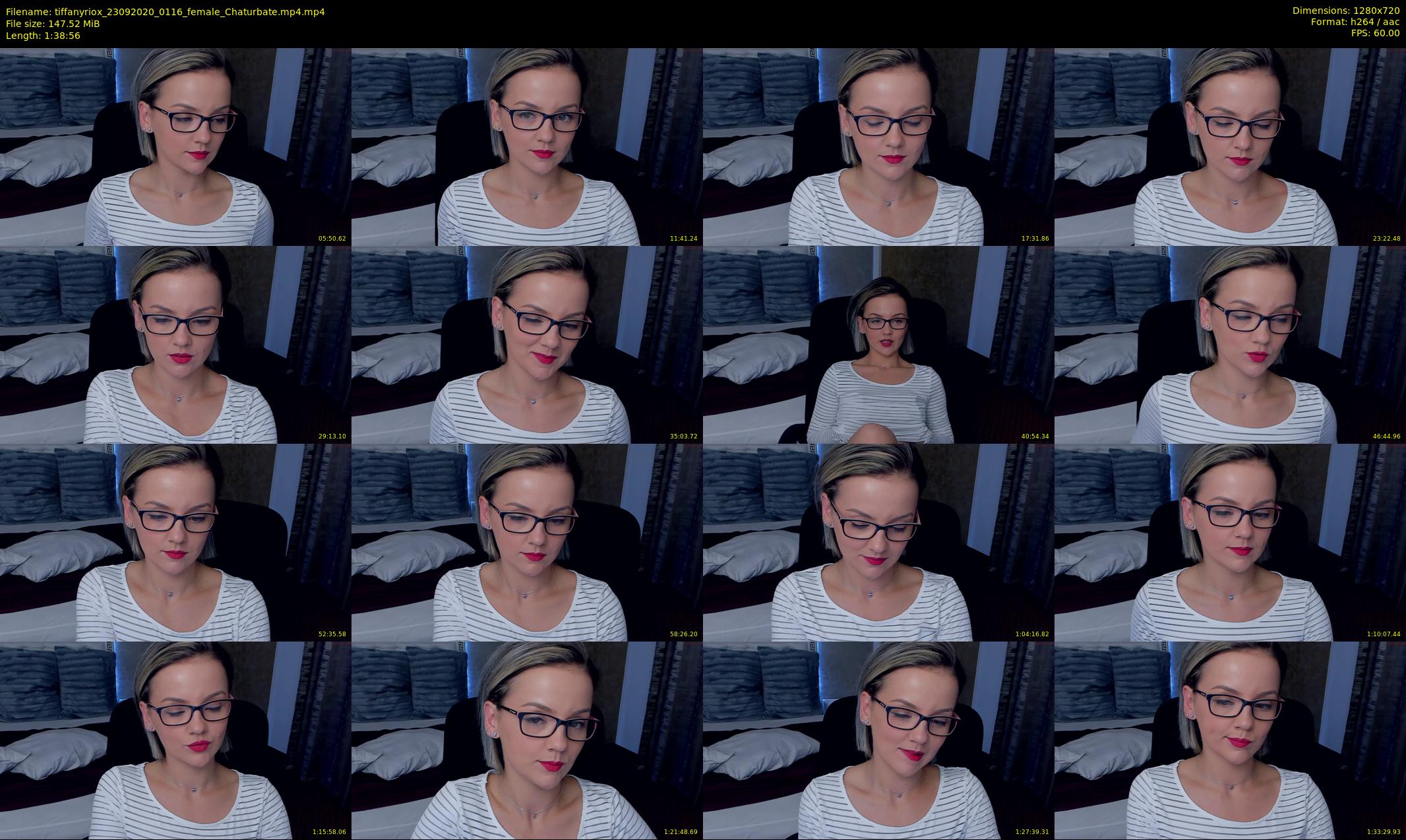 tiffanyriox — 99 minute Chaturbate female cam show recording, 720p, Sep 23, 2020