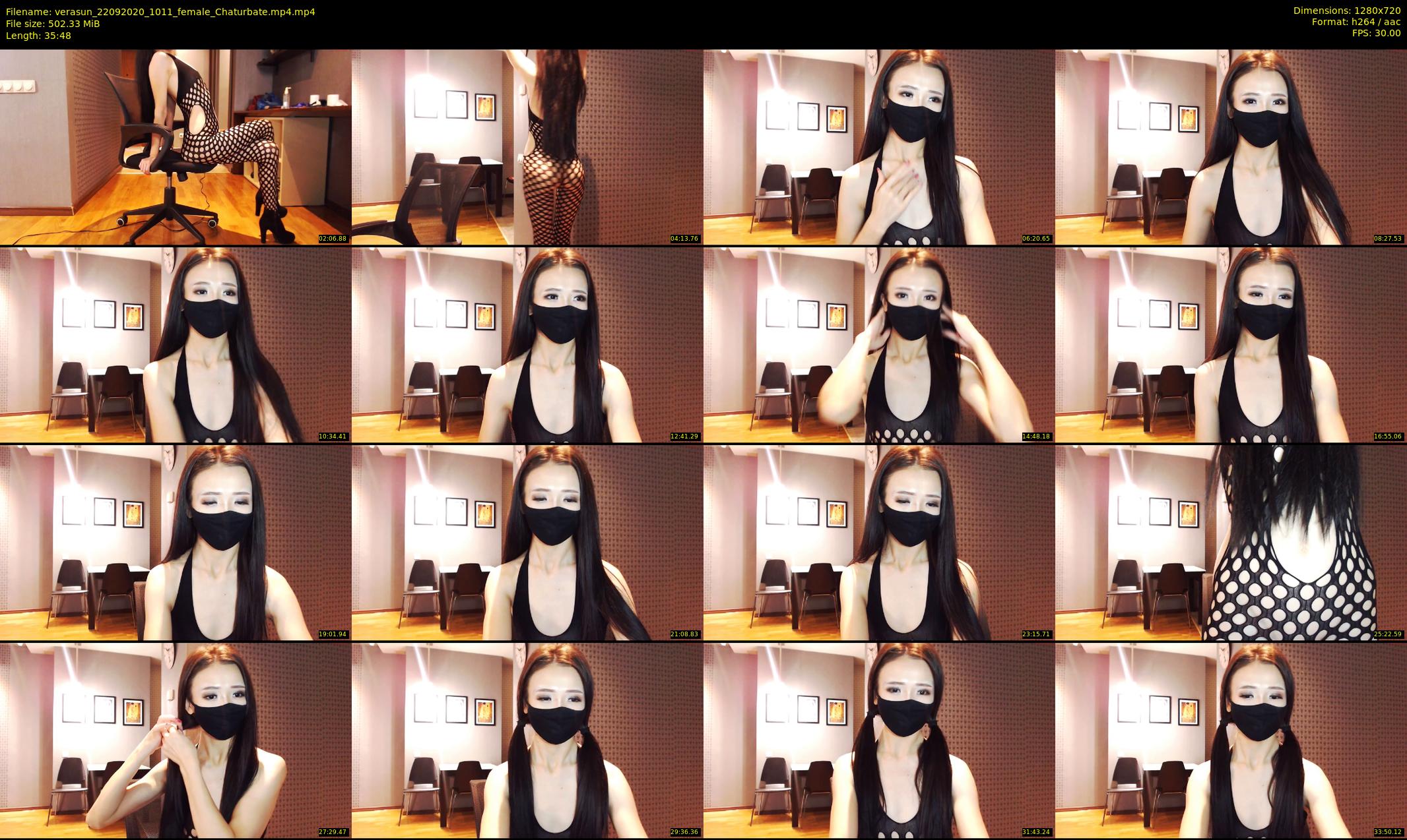 verasun — 36 minute Chaturbate female cam show recording, 720p, Sep 22, 2020