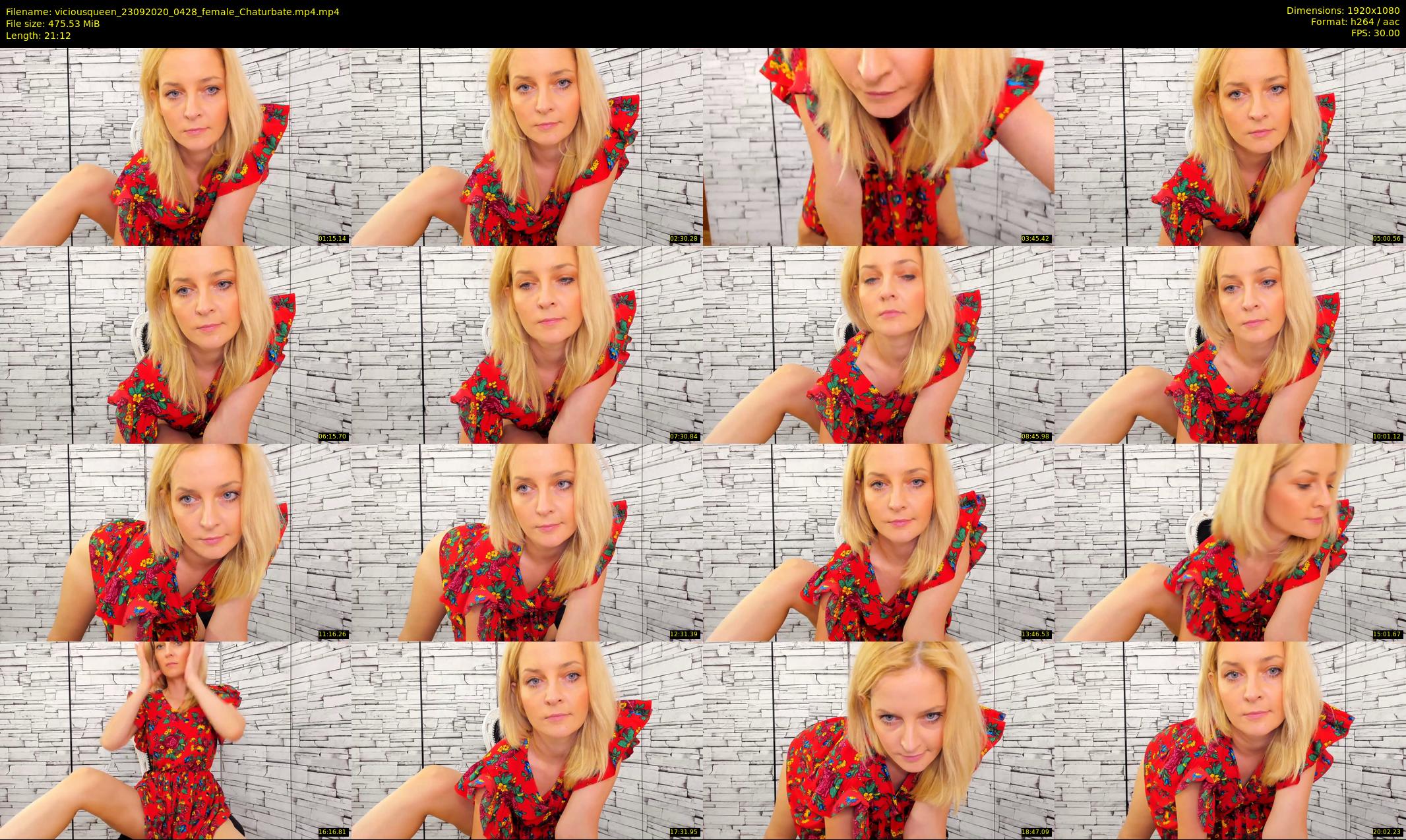 viciousqueen — 22 minute Chaturbate female cam show recording, 1080p, Sep 23, 2020