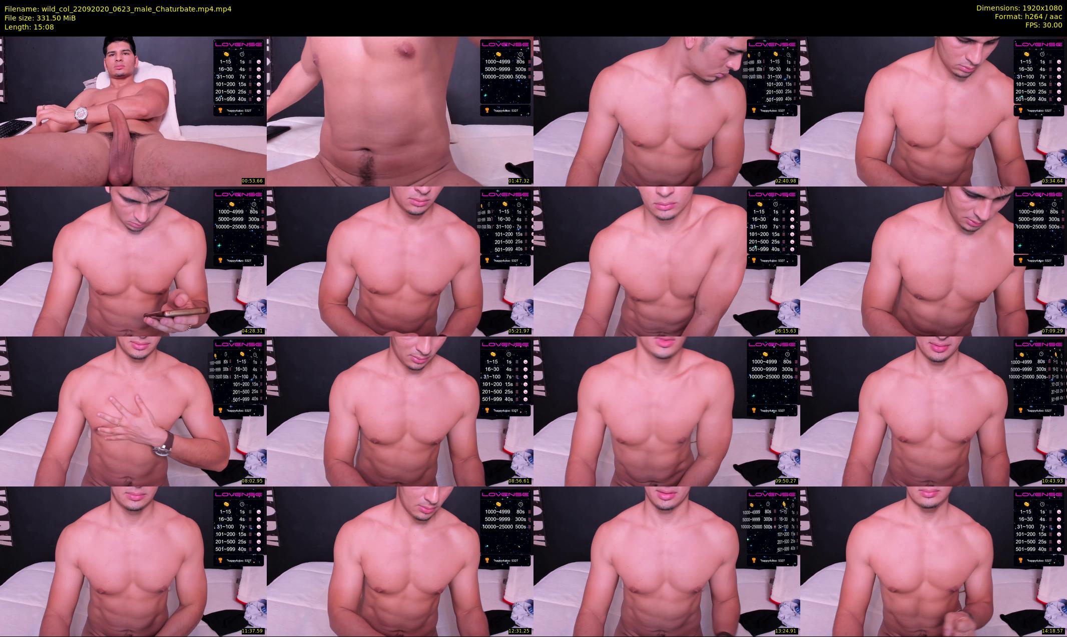 wild_col — 16 minute Chaturbate male cam show recording, 1080p, Sep 22, 2020