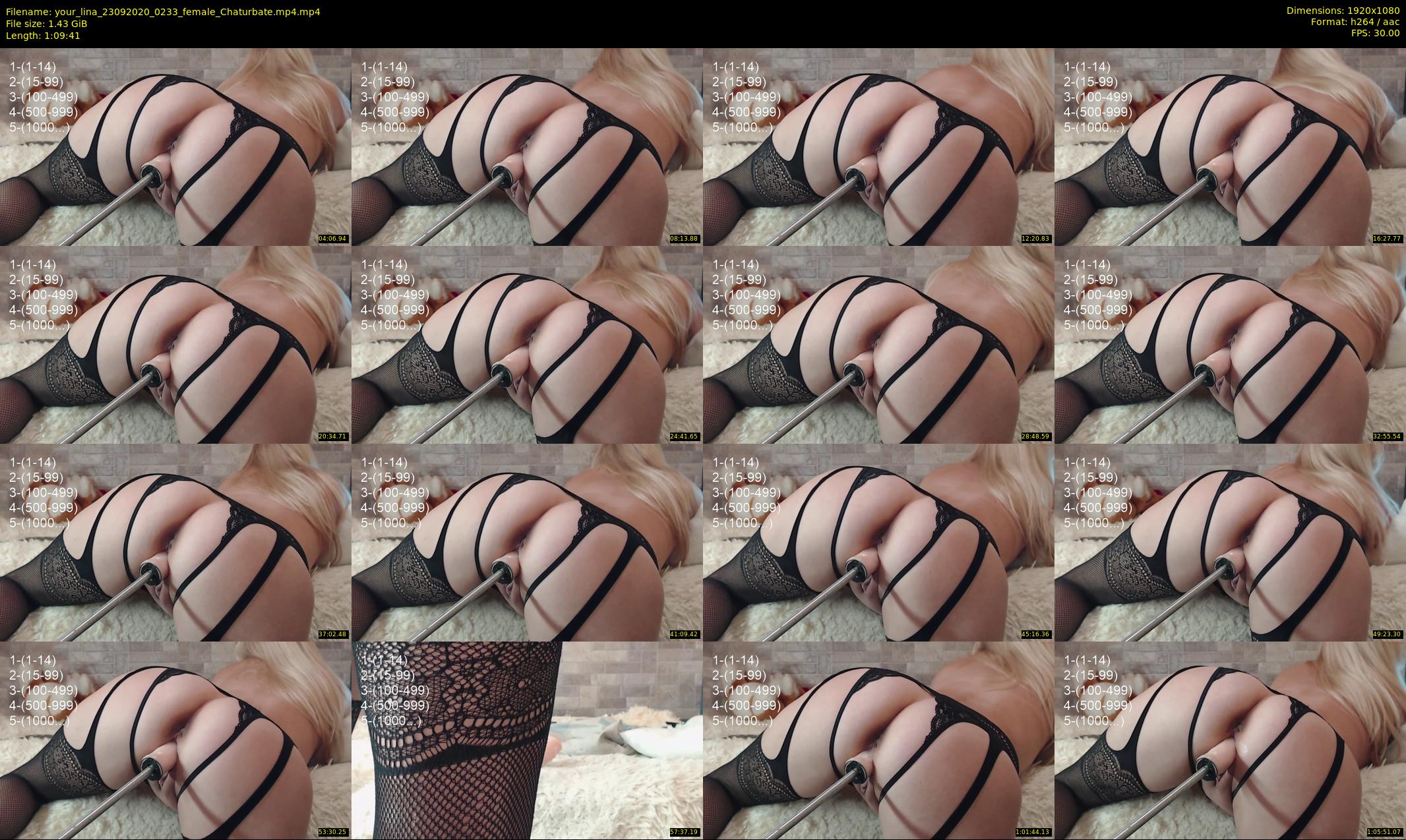 your_lina — 70 minute Chaturbate female cam show recording, 1080p, Sep 23, 2020