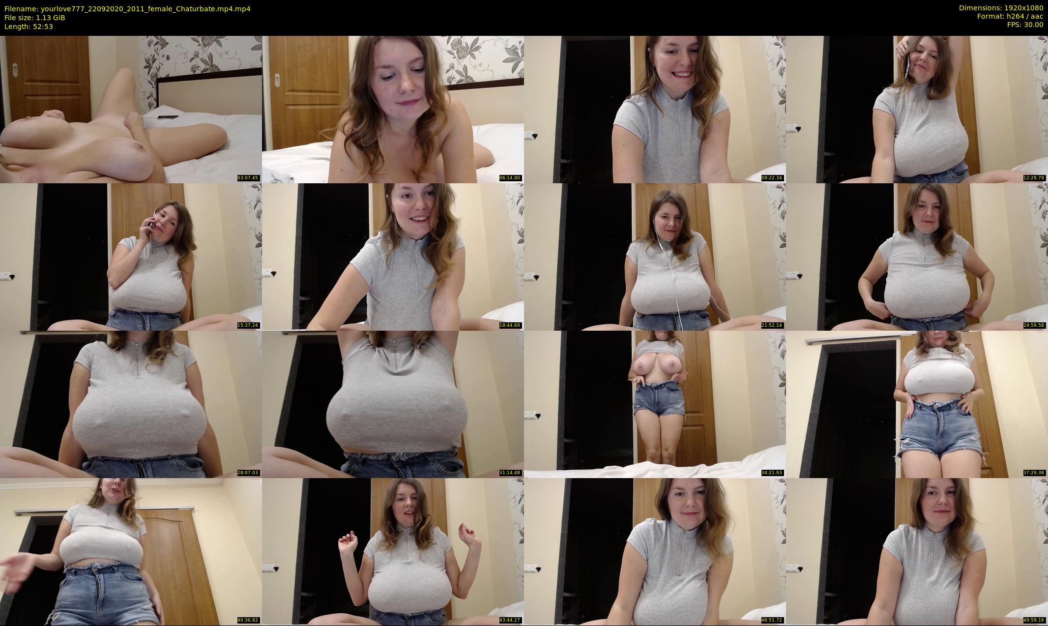 yourlove777 — 53 minute Chaturbate female cam show recording, 1080p, Sep 22, 2020