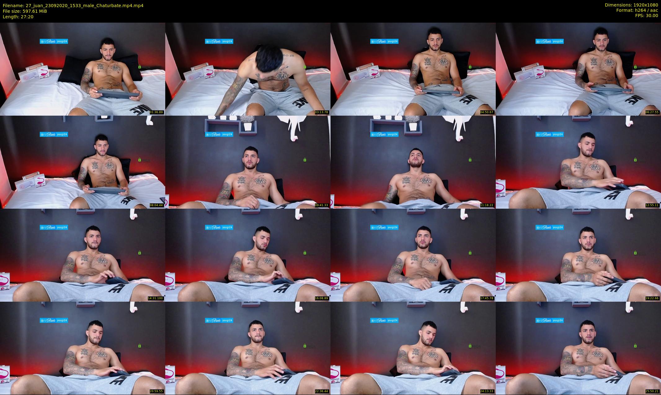 27_juan — 28 minute Chaturbate male cam show recording, 1080p, Sep 23, 2020