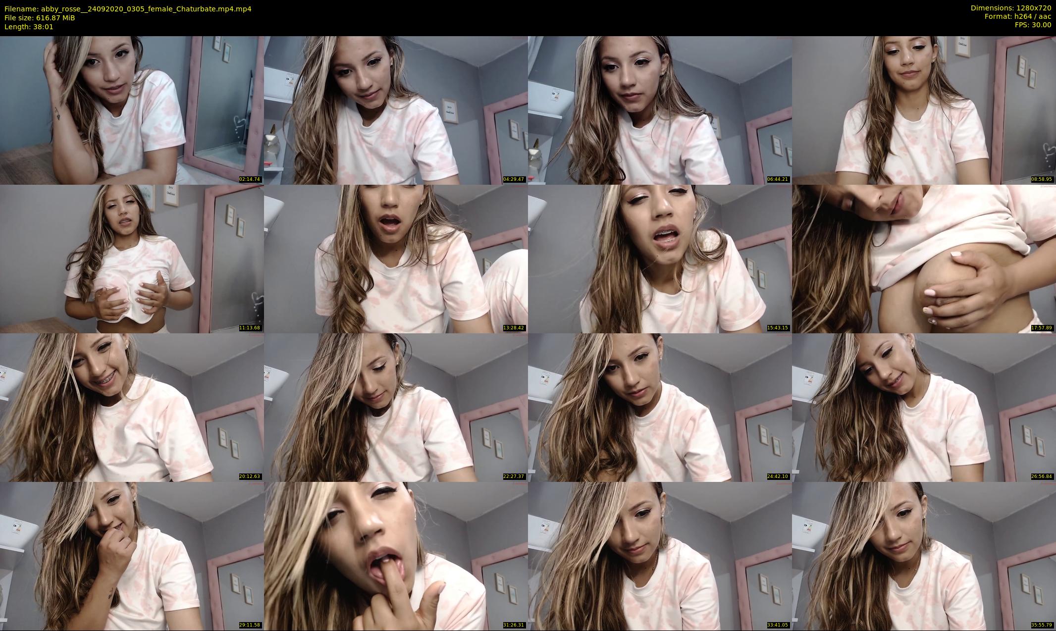 abby_rosse_ — 39 minute Chaturbate female cam show recording, 720p, Sep 24, 2020