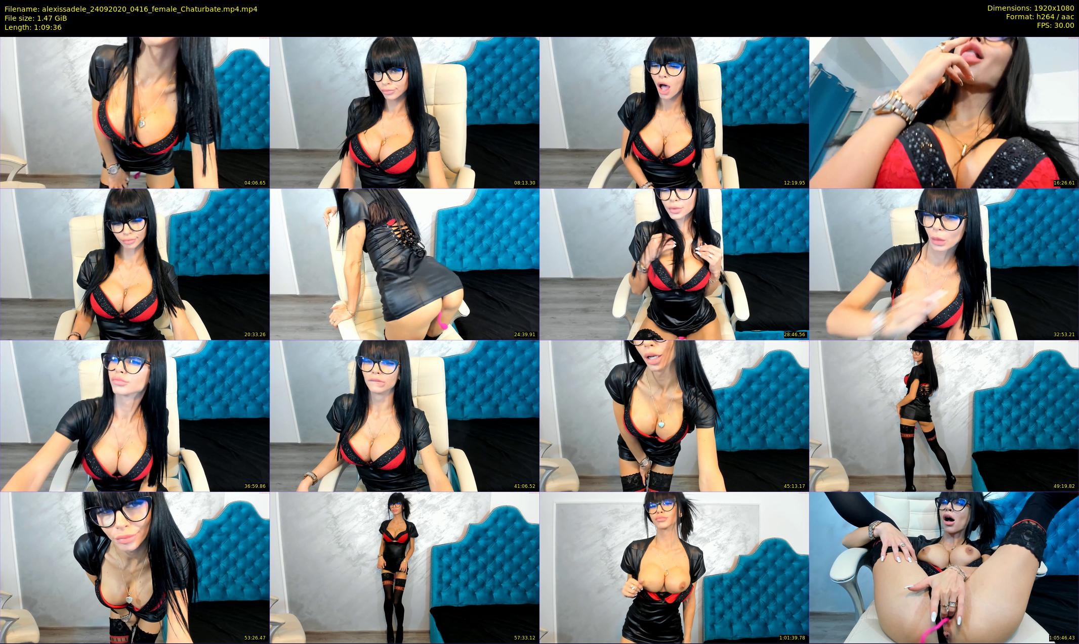 alexissadele — 70 minute Chaturbate female cam show recording, 1080p, Sep 24, 2020