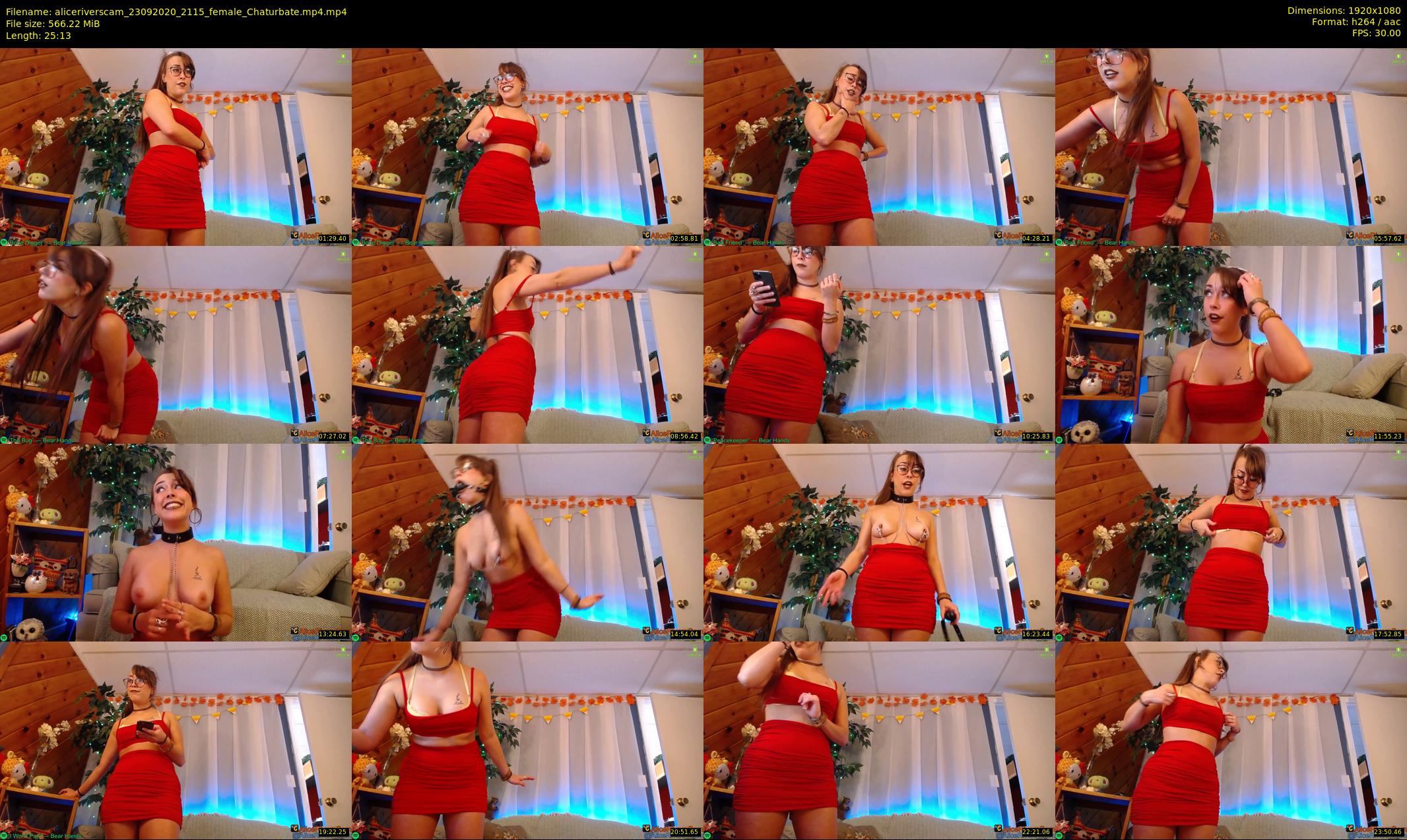 aliceriverscam — 26 minute Chaturbate female cam show recording, 1080p, Sep 23, 2020