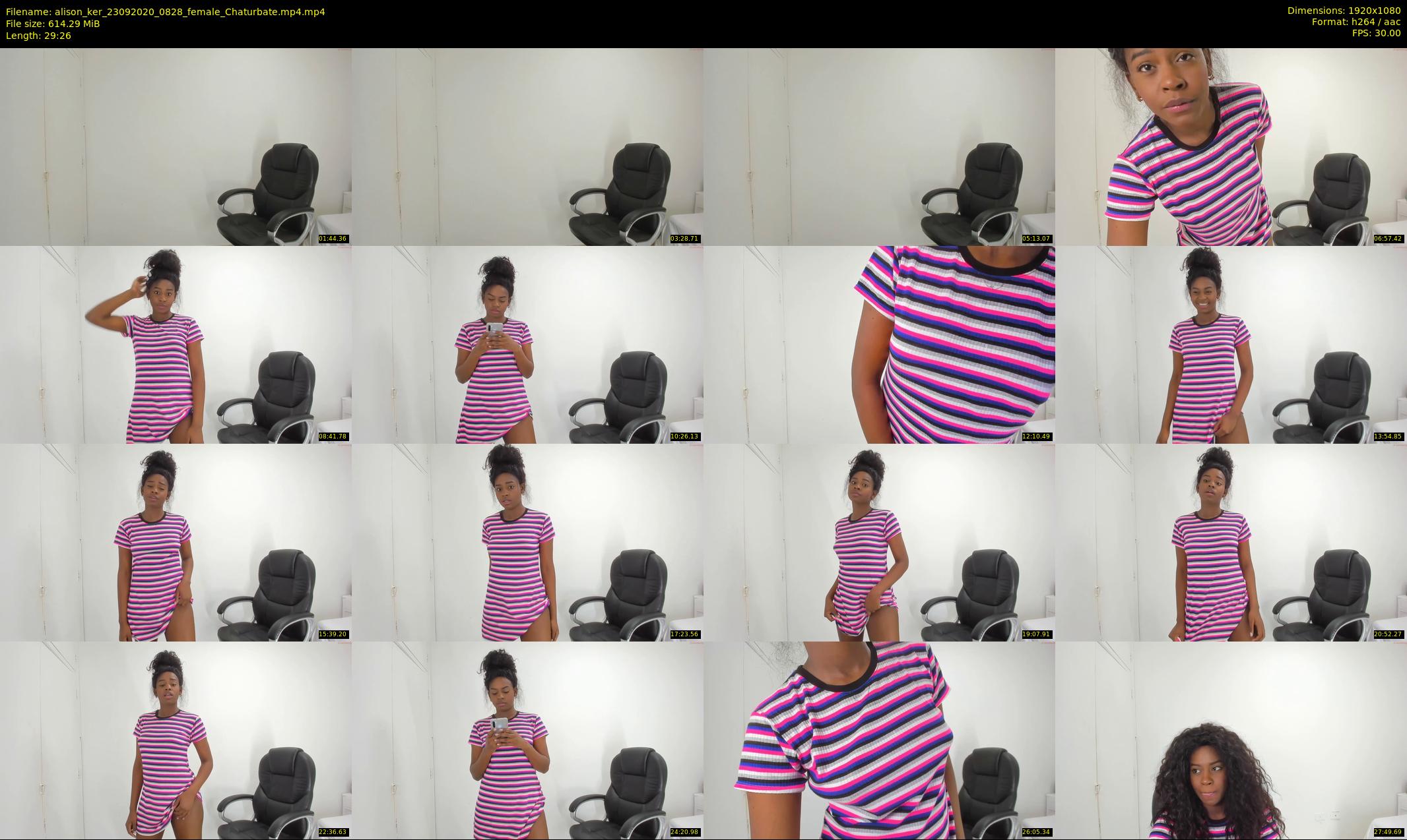 alison_ker — 30 minute Chaturbate female cam show recording, 1080p, Sep 23, 2020