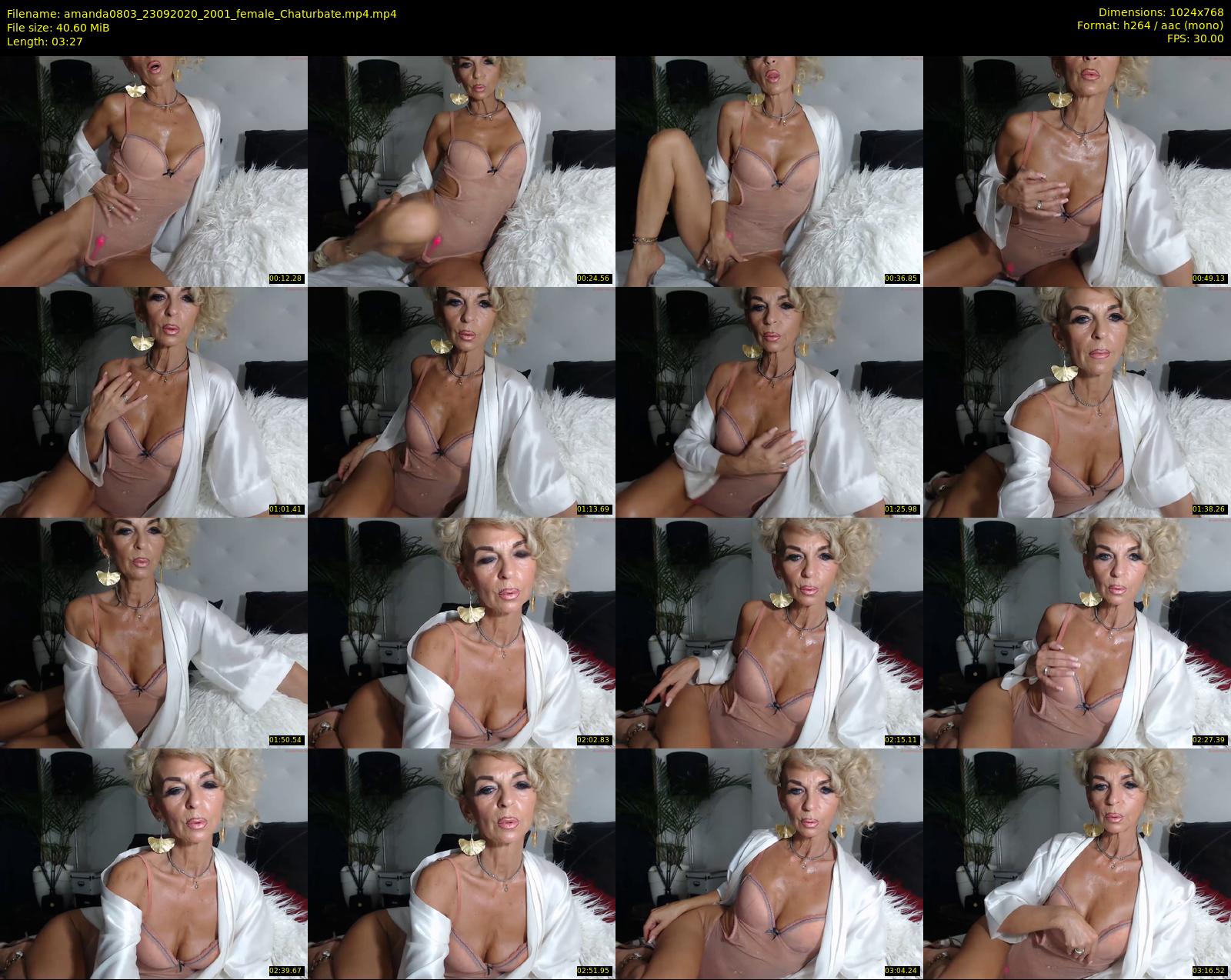 amanda0803 — 4 minute Chaturbate female cam show recording, 720p, Sep 23, 2020