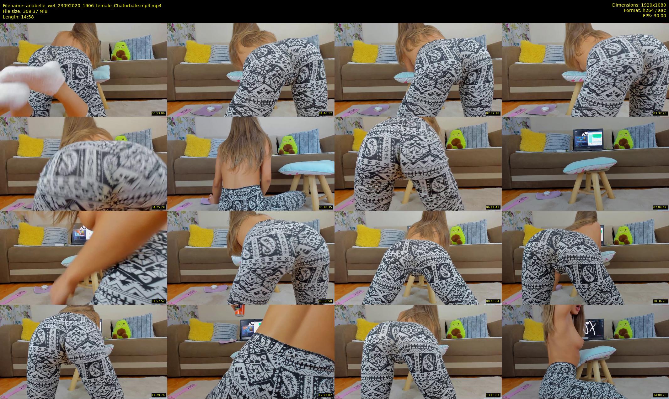 anabelle_wet — 15 minute Chaturbate female cam show recording, 1080p, Sep 23, 2020